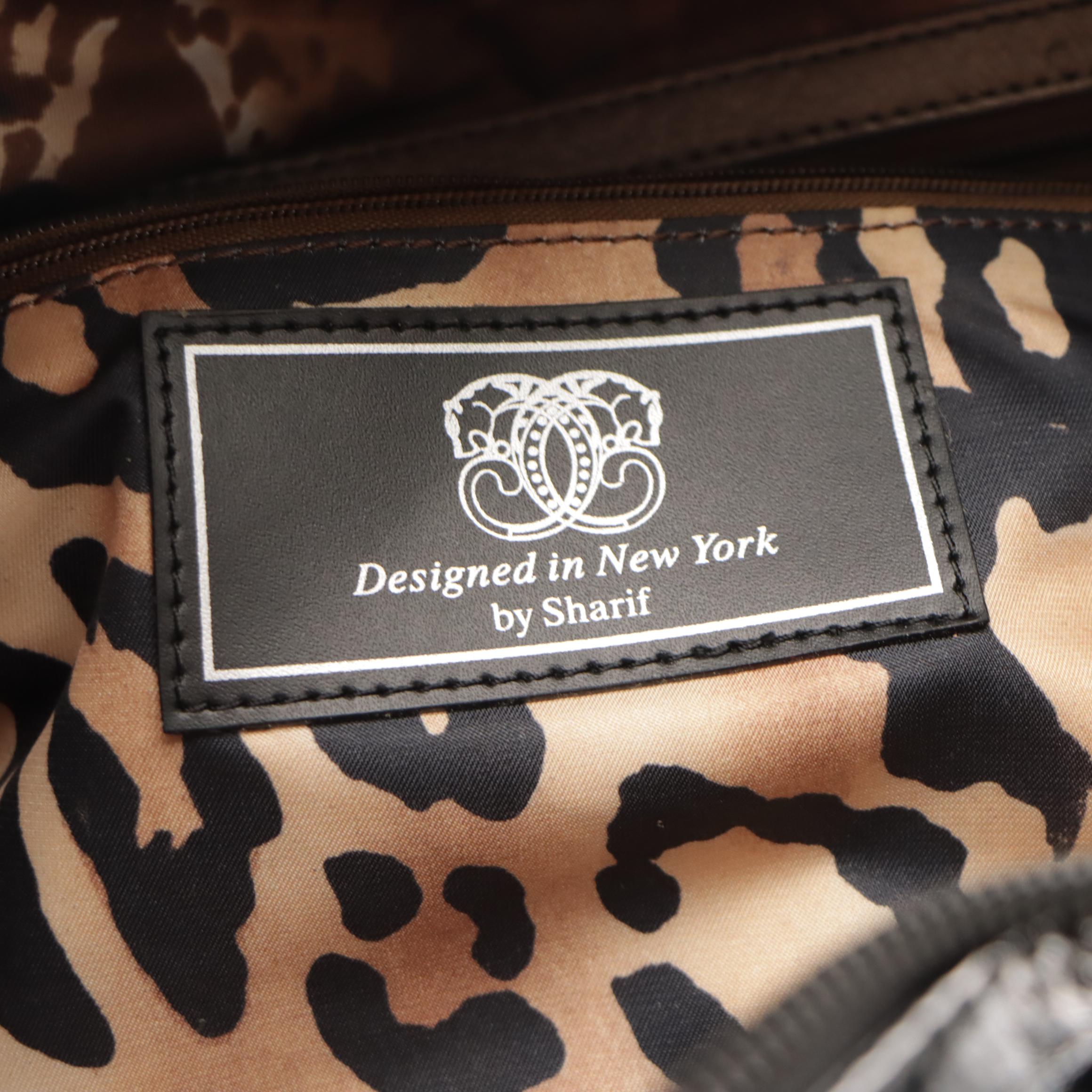 Sharif Sequin/ Leather Floral, Kathy Tropical Floral and Aimee Kestenberg Bags