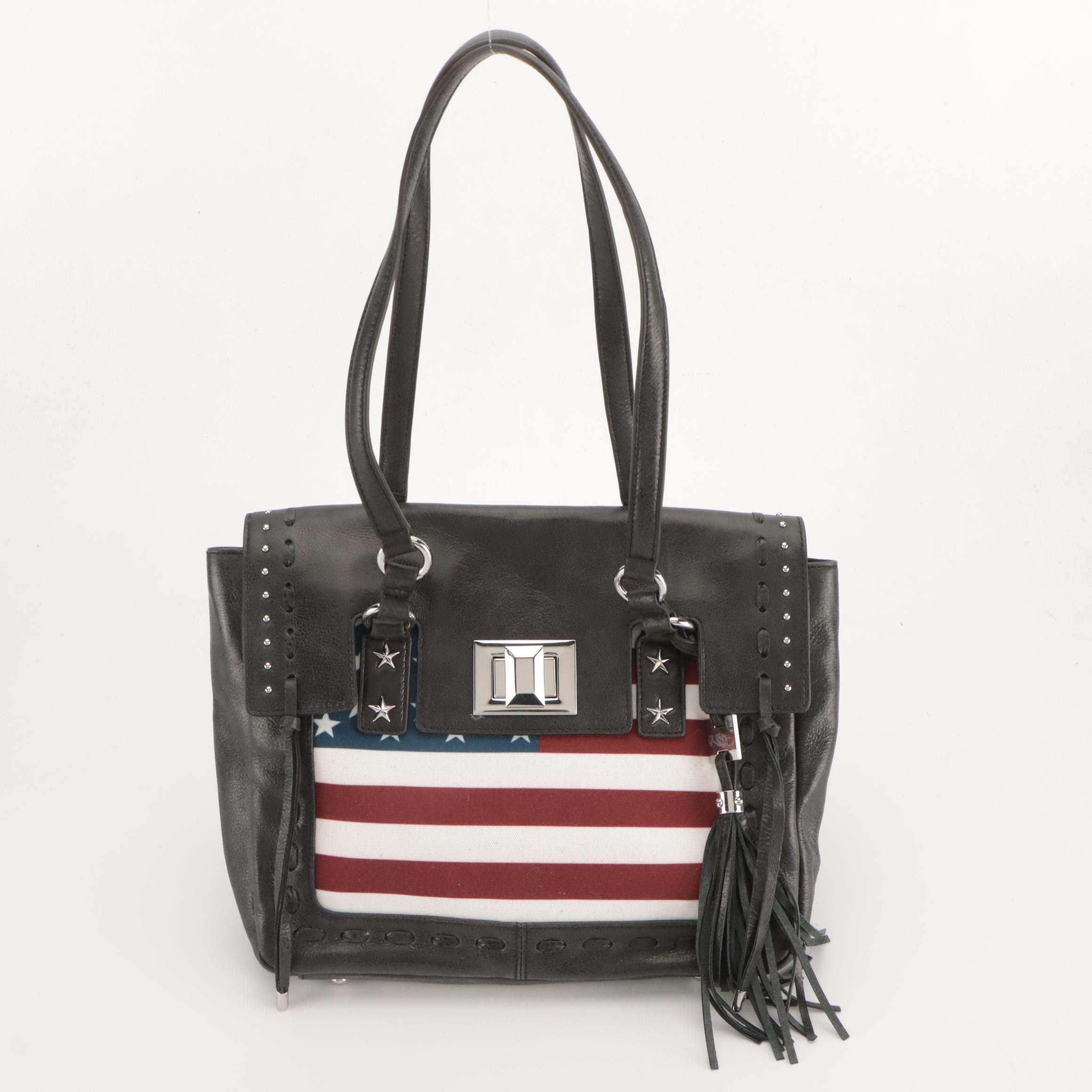 Sharif Sequin/ Leather Floral, Kathy Tropical Floral and Aimee Kestenberg Bags