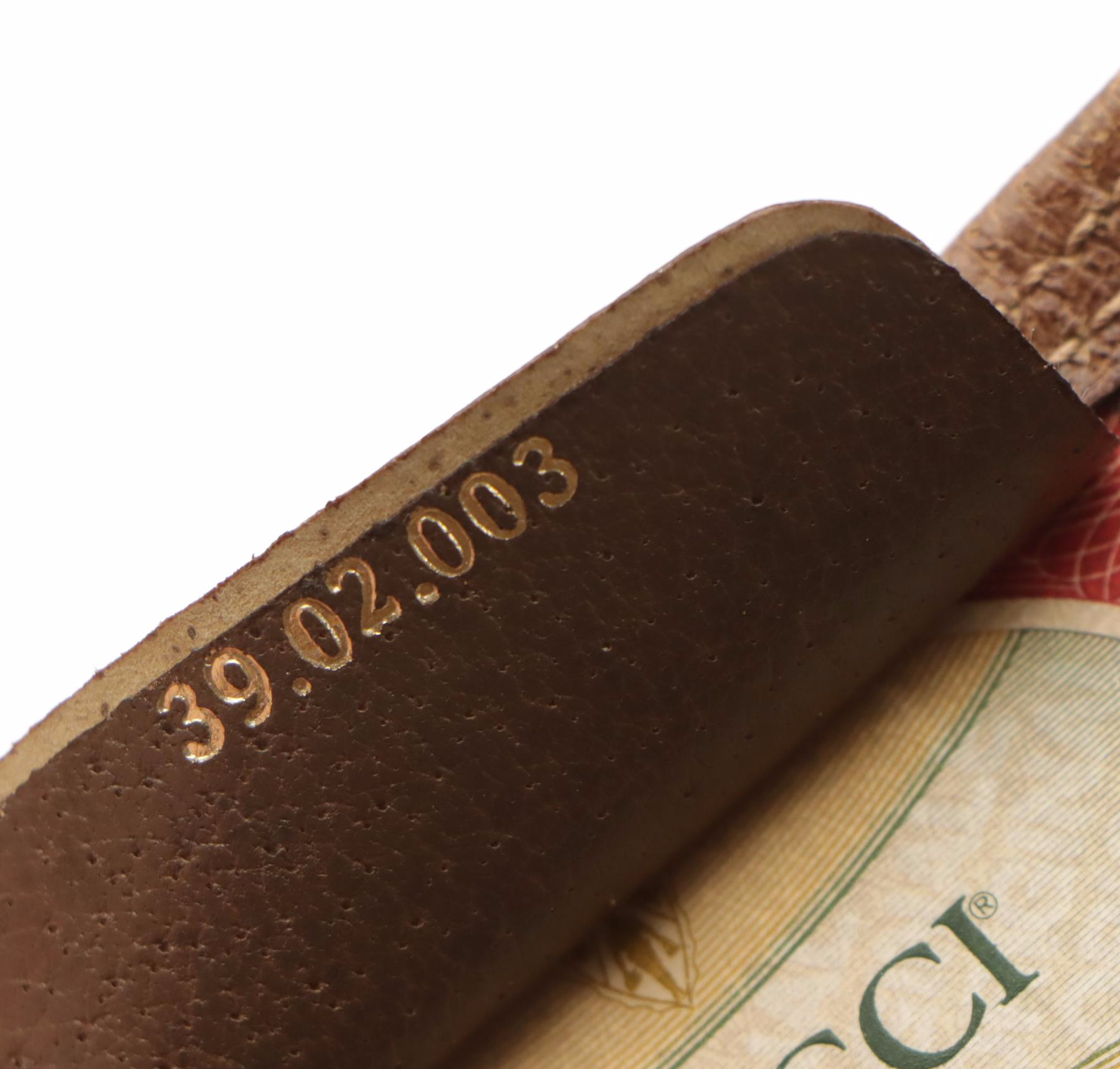 Gucci Accessory Collection Front Pocket Tote GG Supreme Canvas, Leather & Web