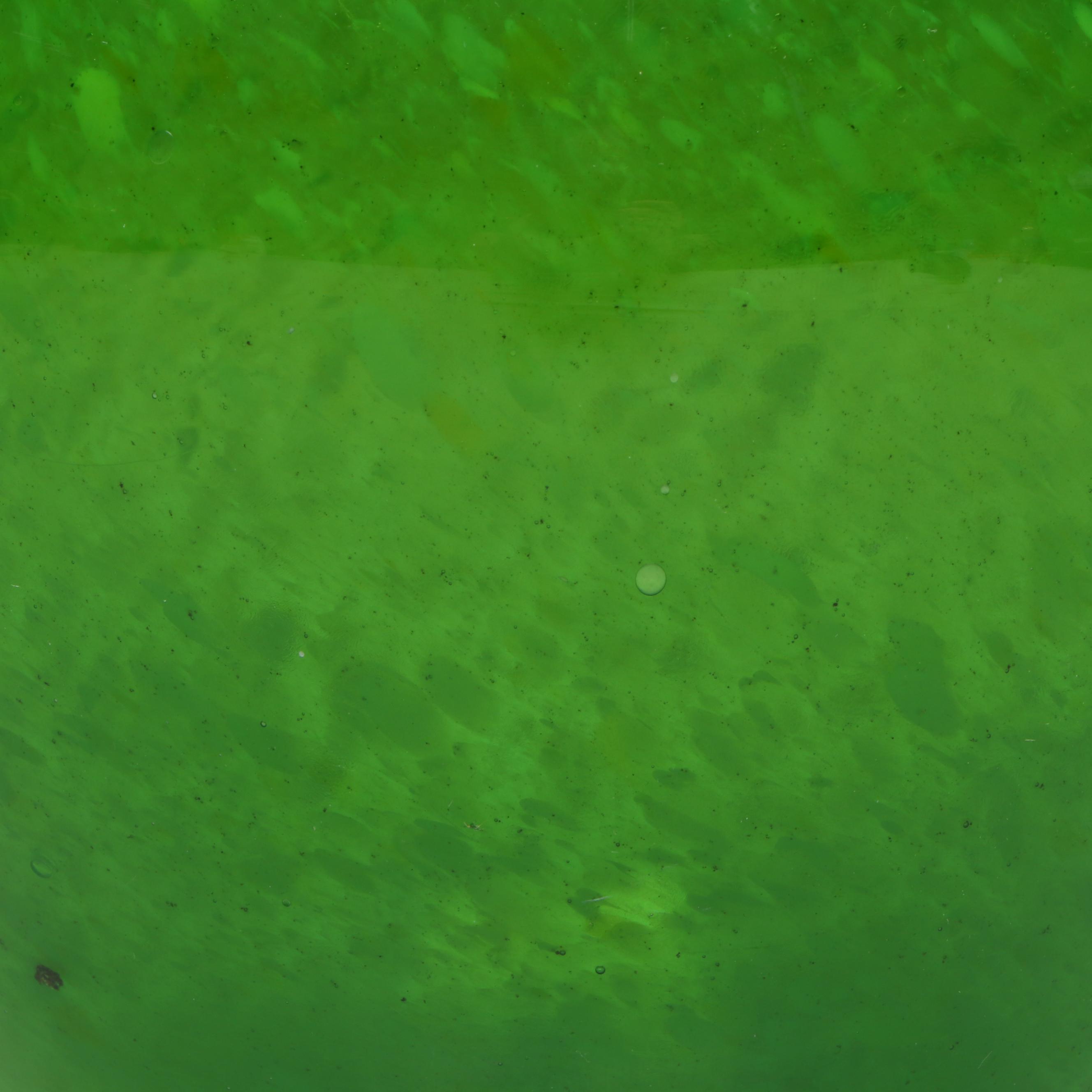 Handmade Art Glass Green Apple