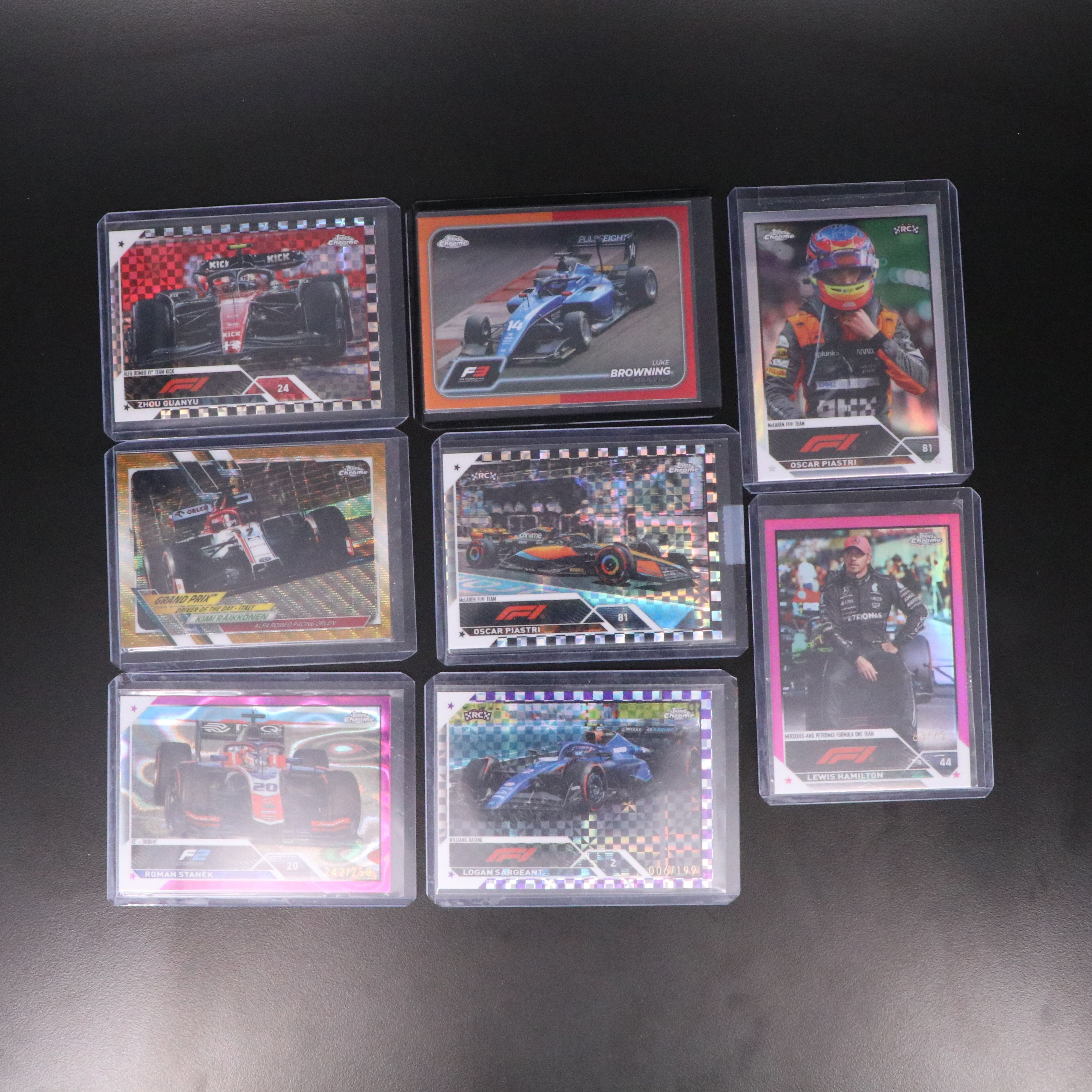 Formula 1 and UFC Trading Cards Featuring Signed and More, 2020s