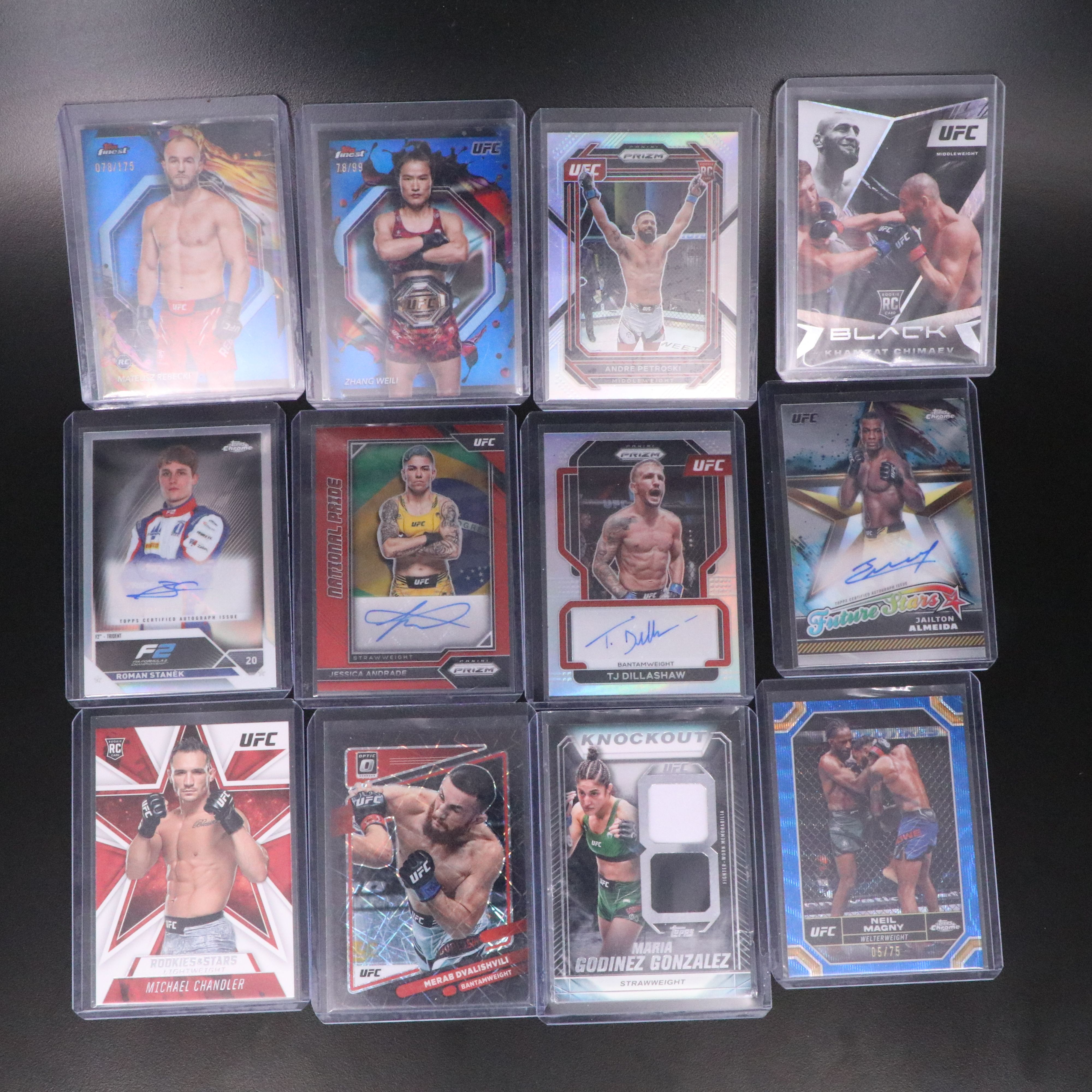 Formula 1 and UFC Trading Cards Featuring Signed and More, 2020s