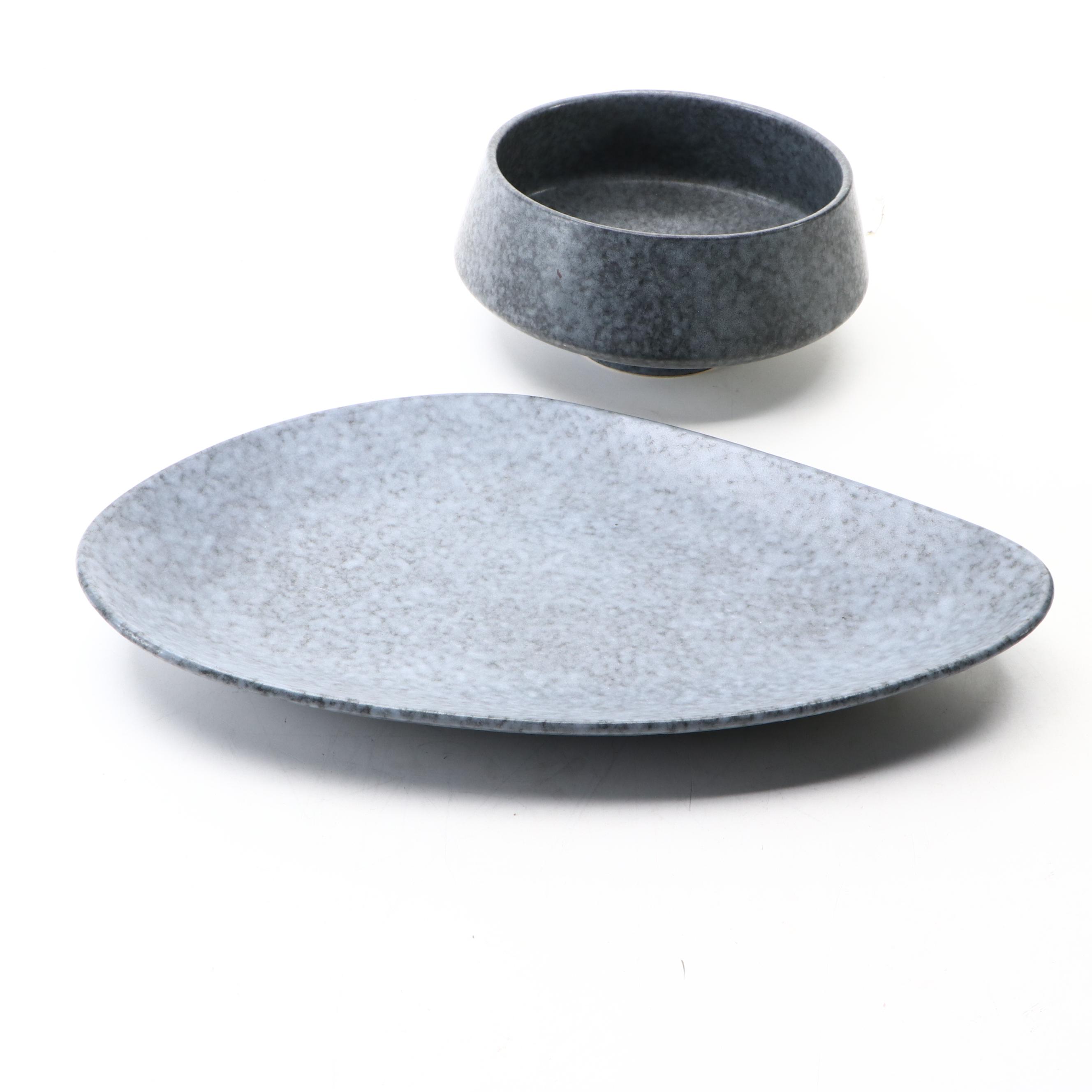 Strawberry Street Ceramic Bowl and Plate