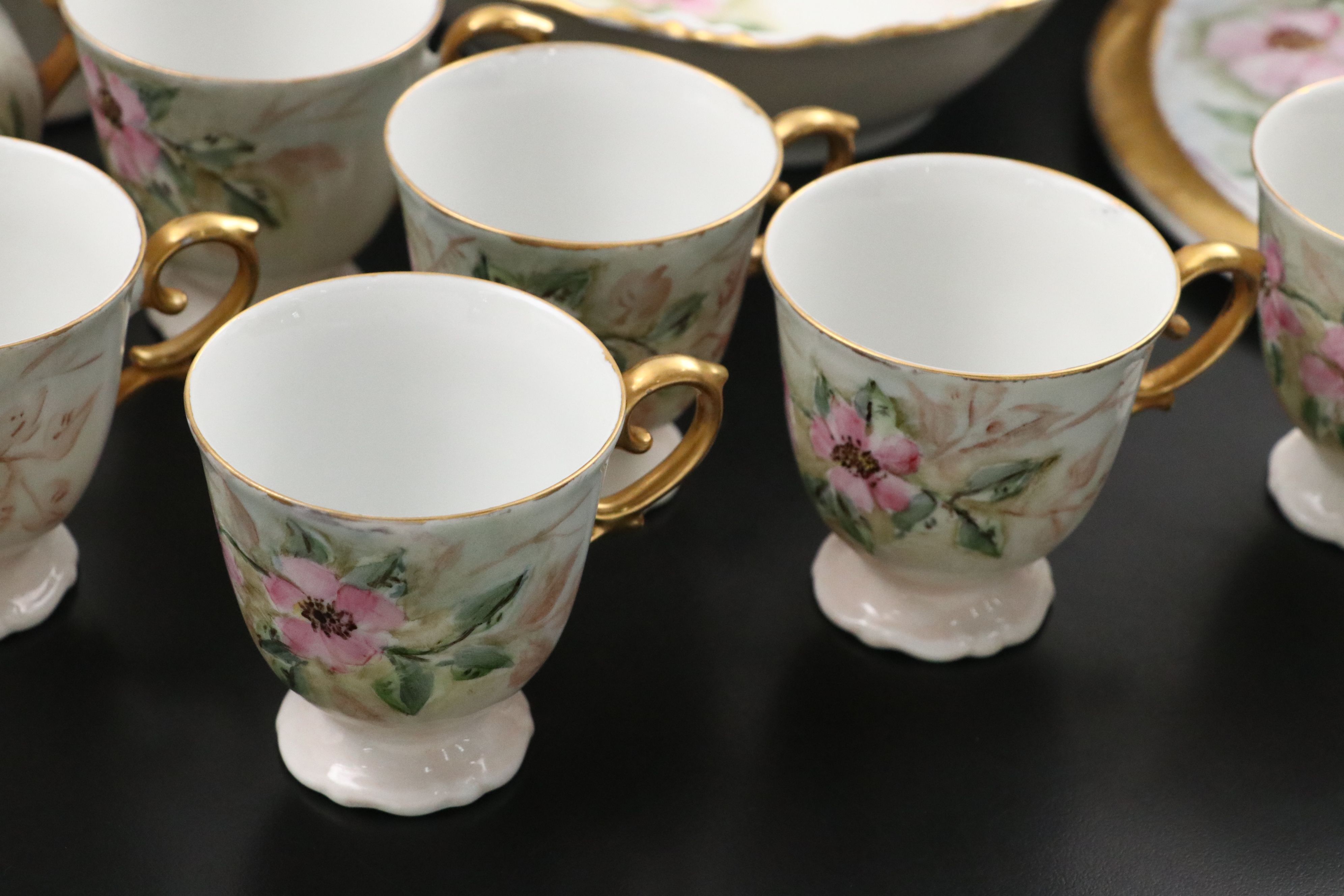 Bareuther Bavarian Hand-Painted Ceramic Dinnerware