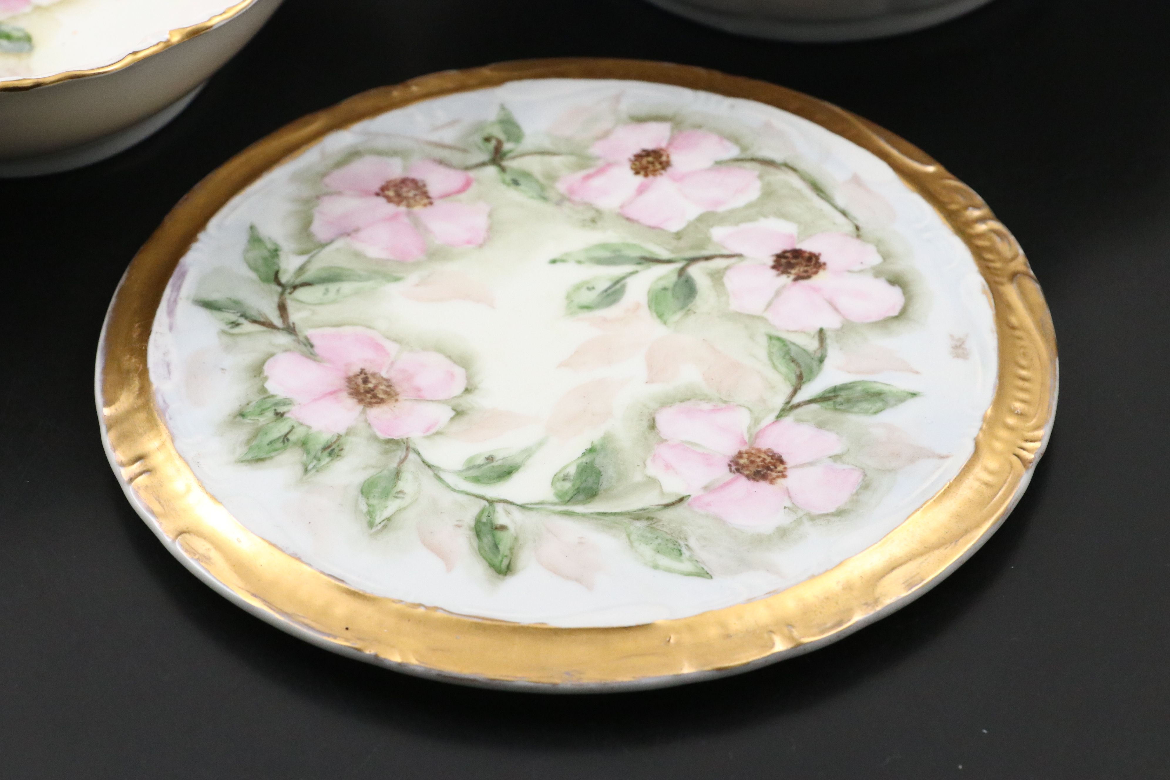 Bareuther Bavarian Hand-Painted Ceramic Dinnerware