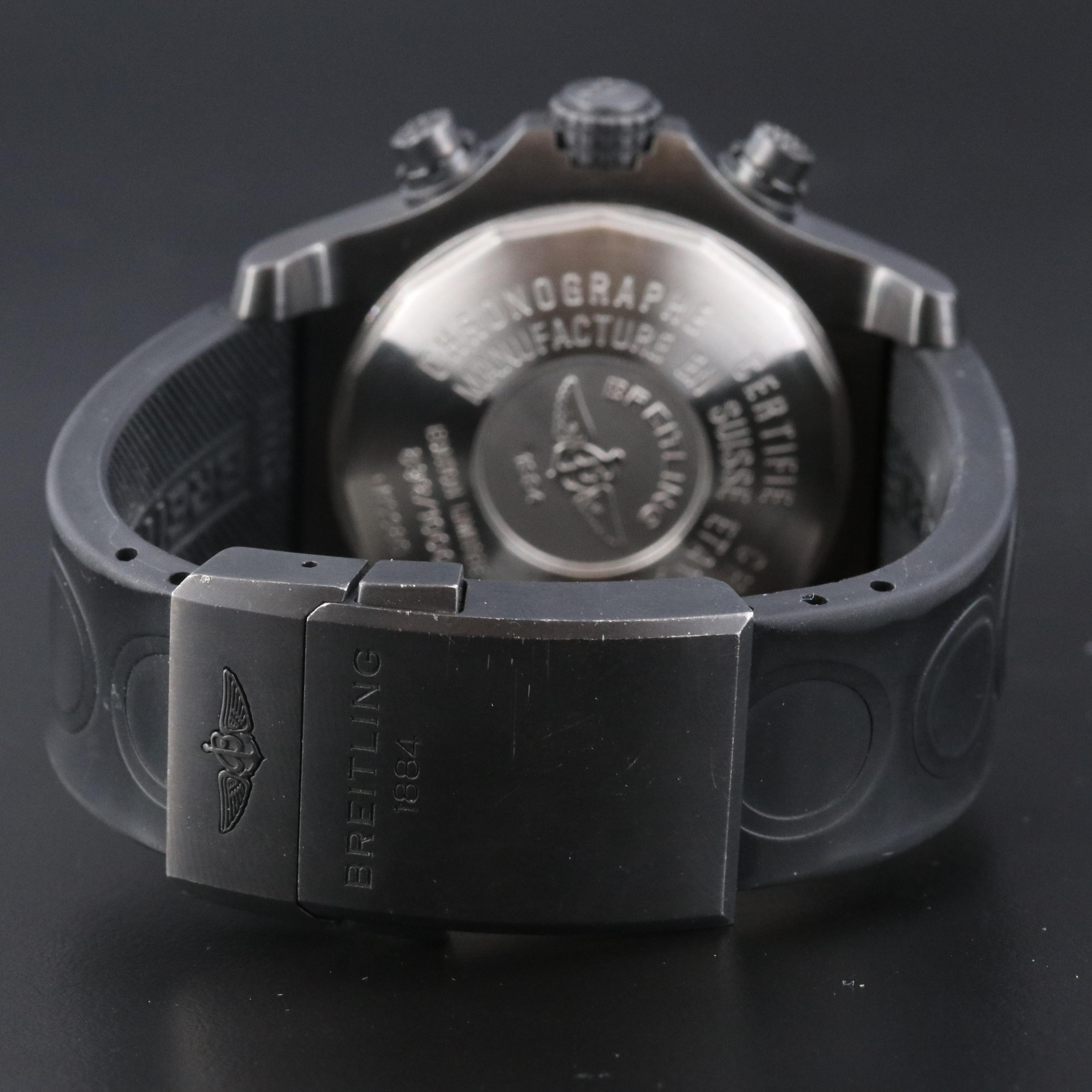 Breitling Avenger Skyland Black Steel Limited Edition Watch