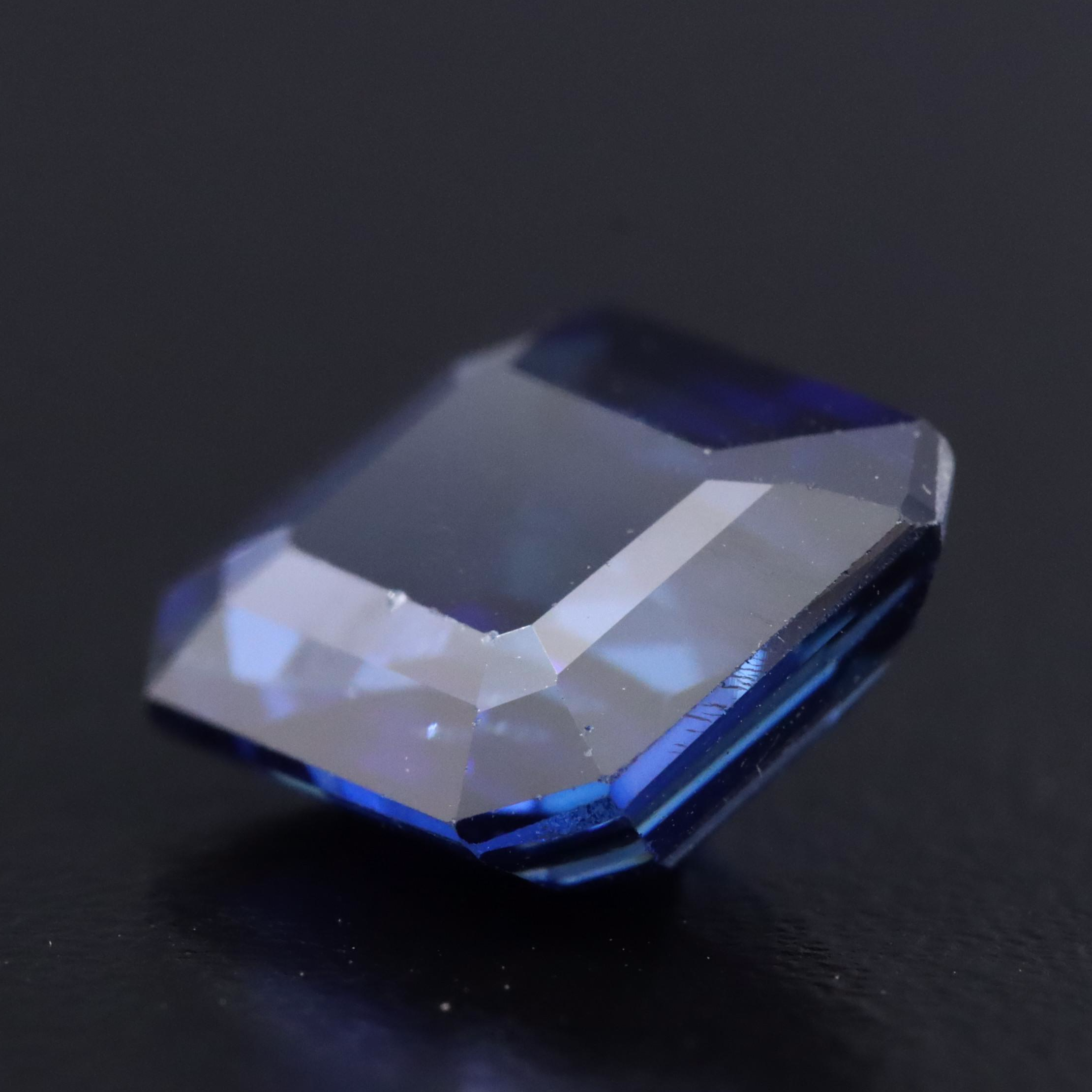 Loose 5.83 CT Lab Grown Sapphire