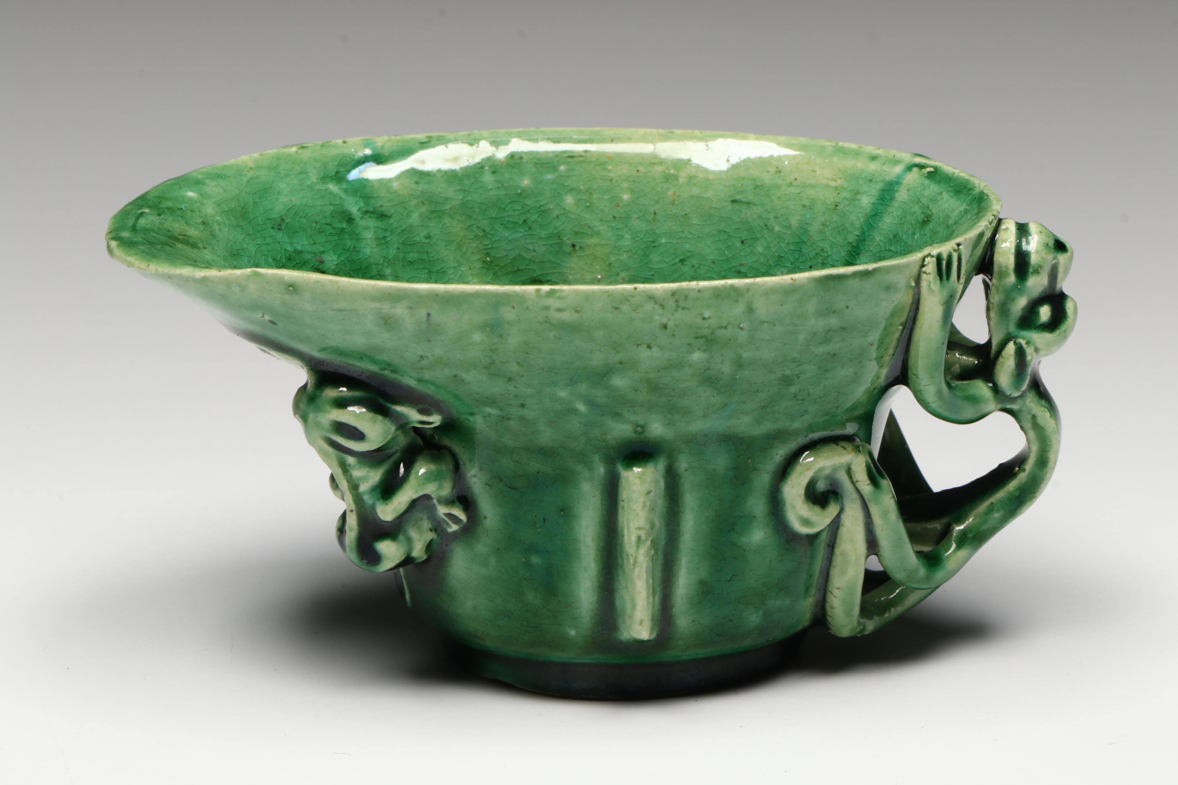 Antique Chinese Libation Cups, Likely Kangxi Period