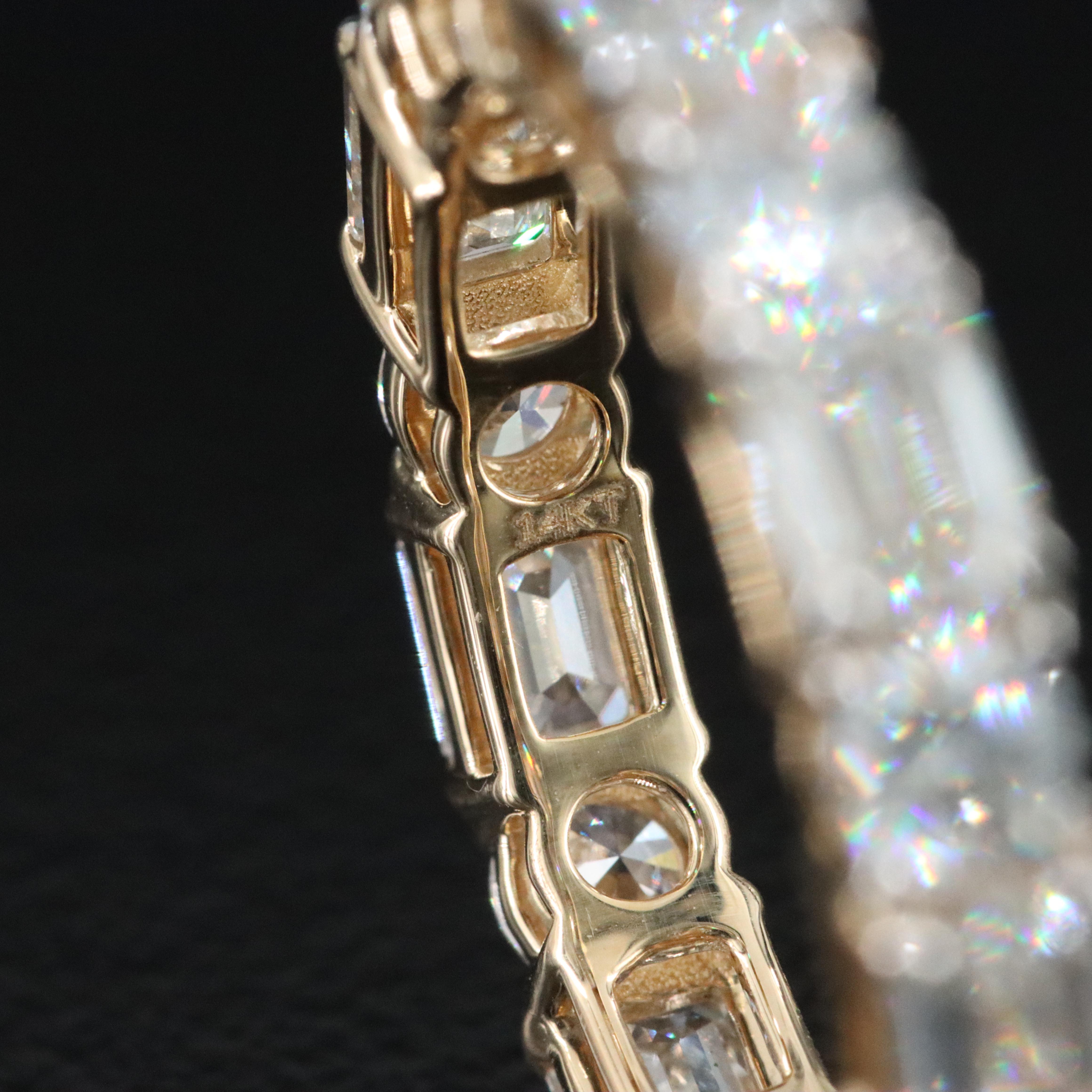 14K 7.70 CTW Lab Grown Diamond Eternity Band