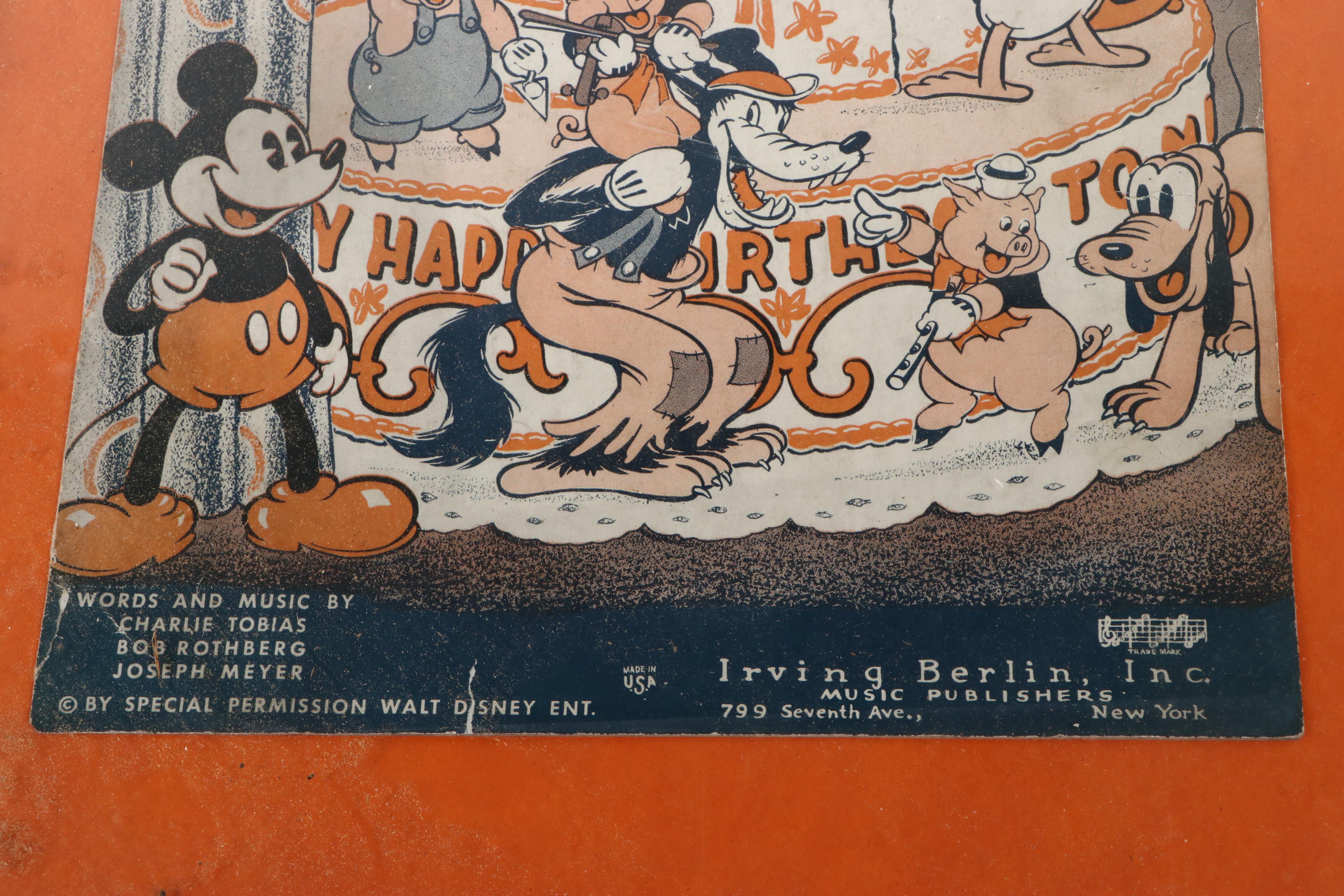 "Barney Google" Sheet Music with Book, Magazine and More Ephemera