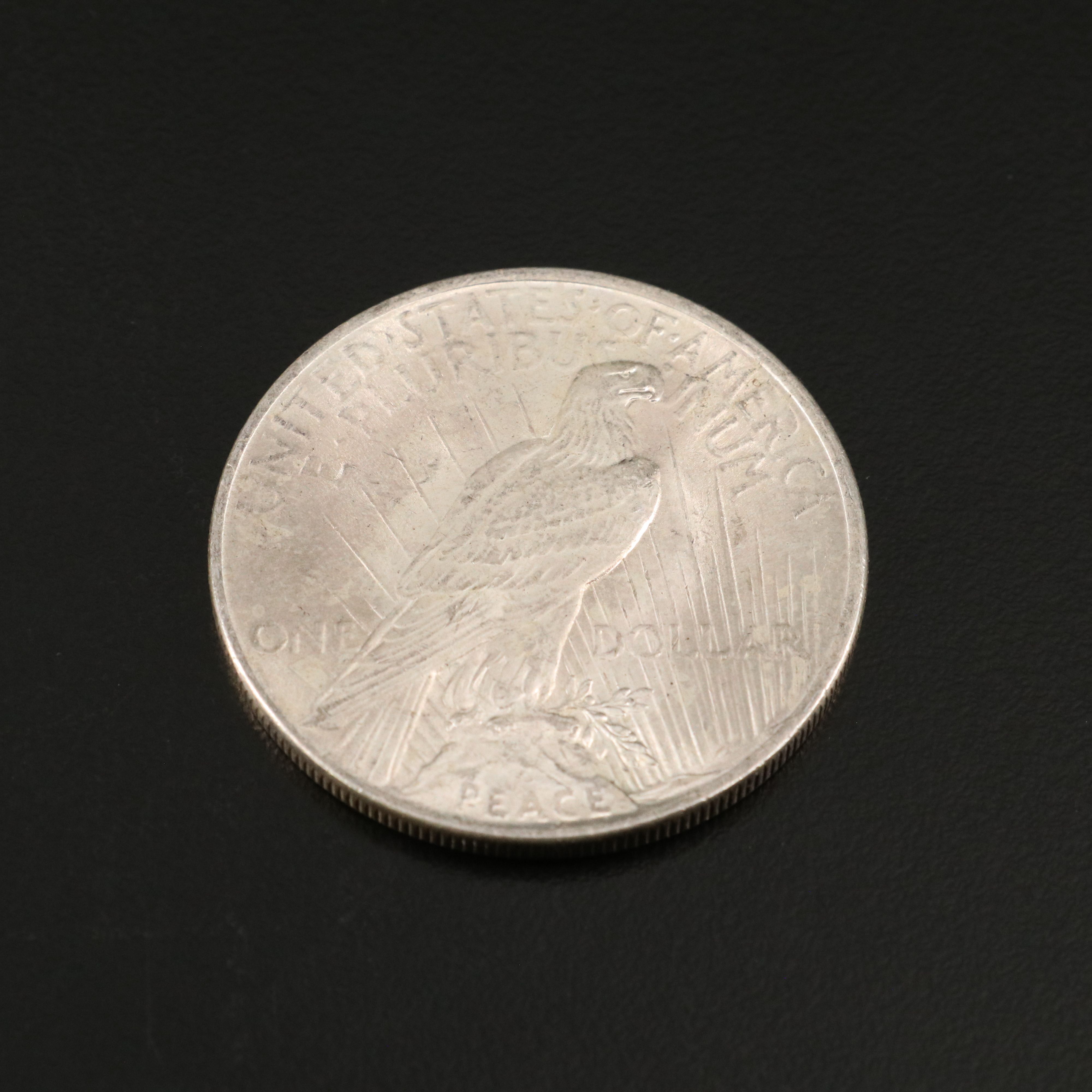 Three Different U.S. Silver Peace Dollars