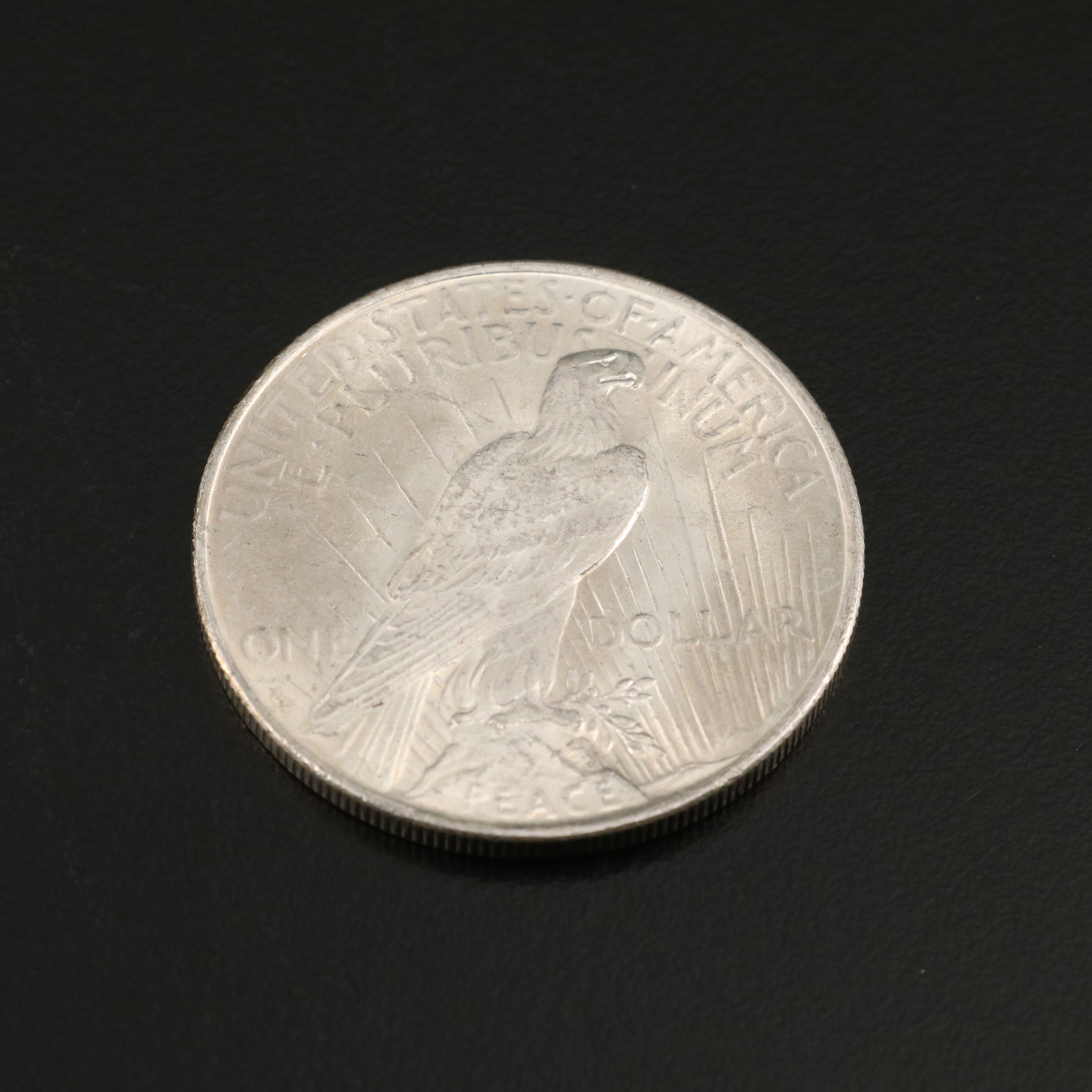 Three Different U.S. Silver Peace Dollars