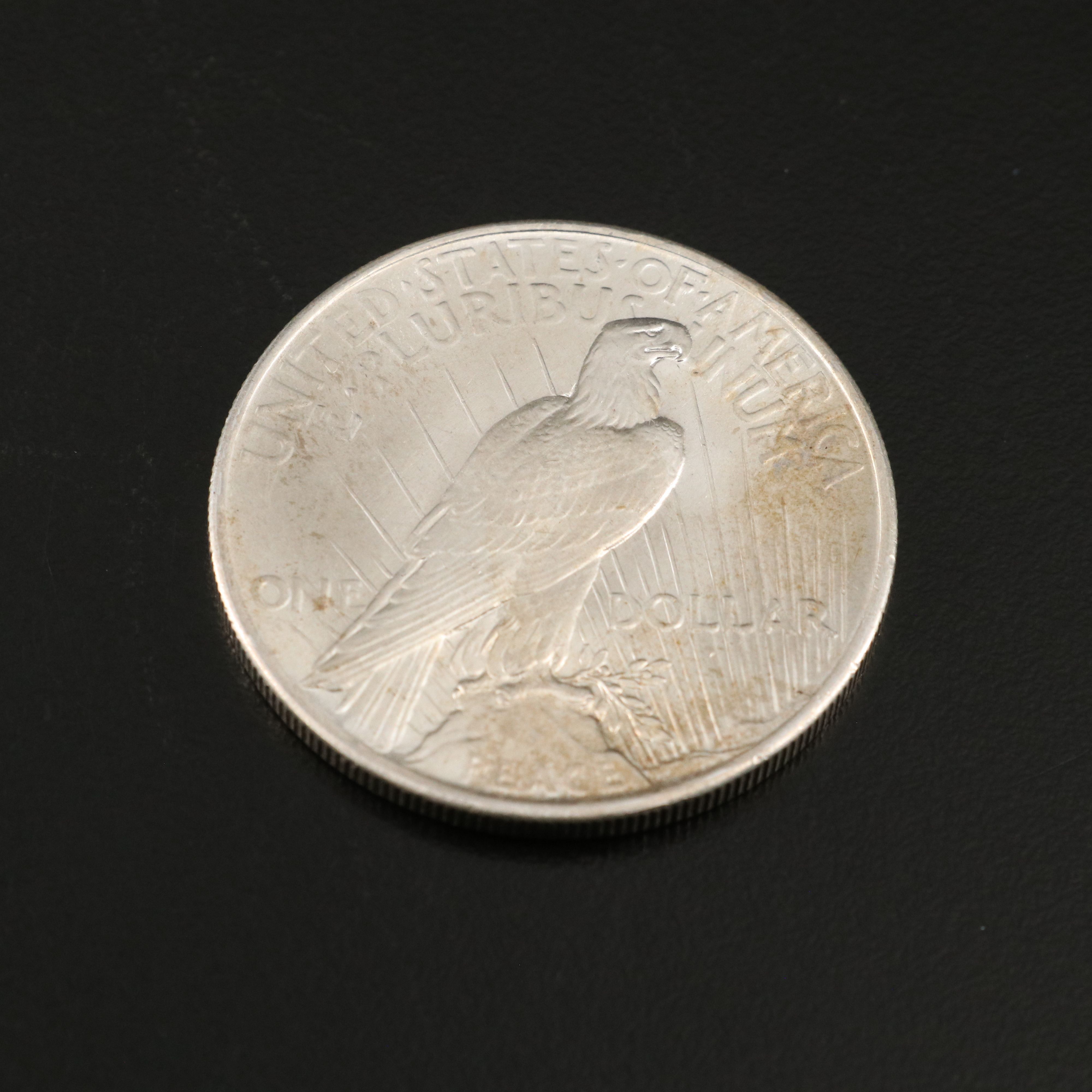 Three Different U.S. Silver Peace Dollars