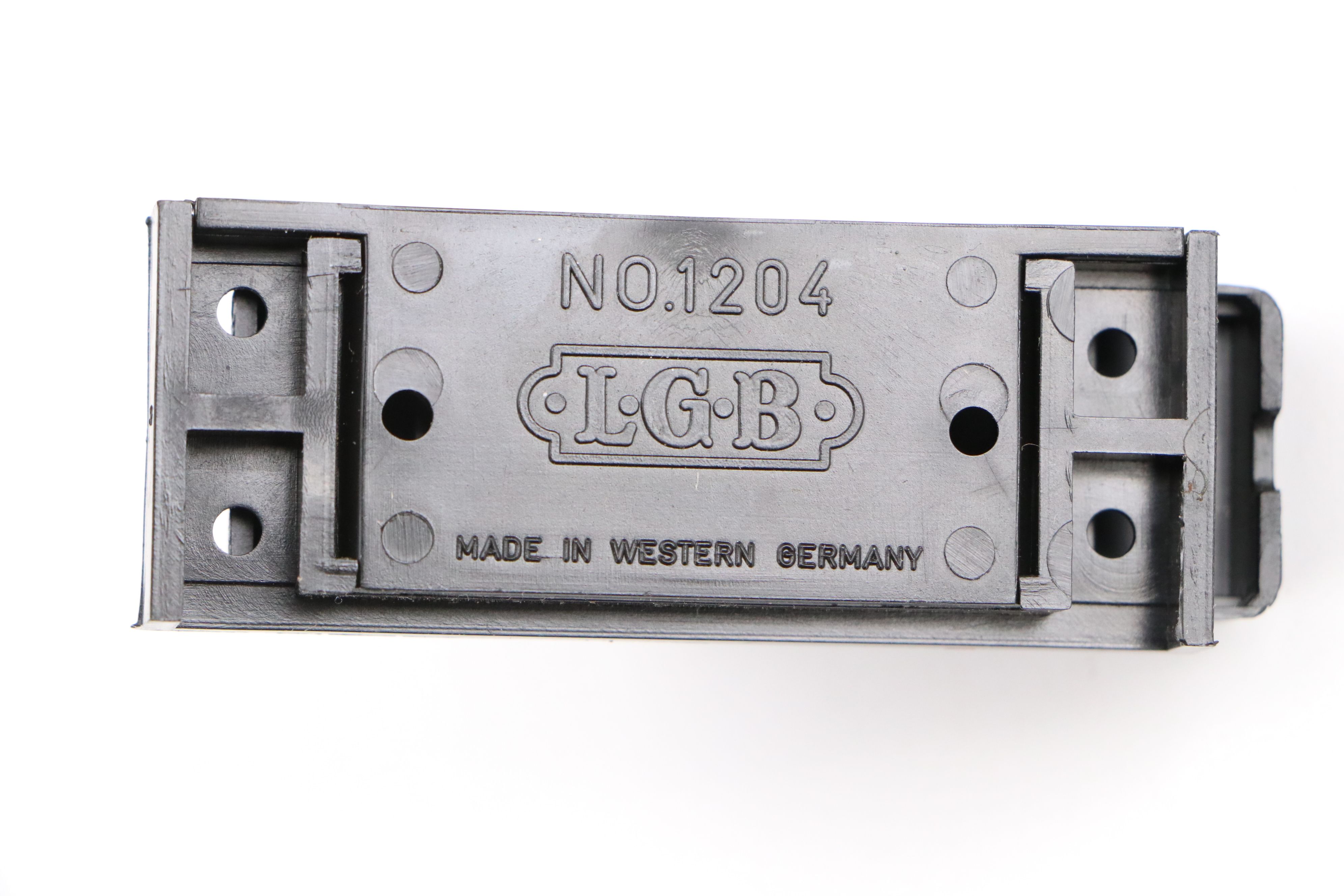 Vintage Lehmann-Gross-Bahn Assorted Track Pieces and Train Car