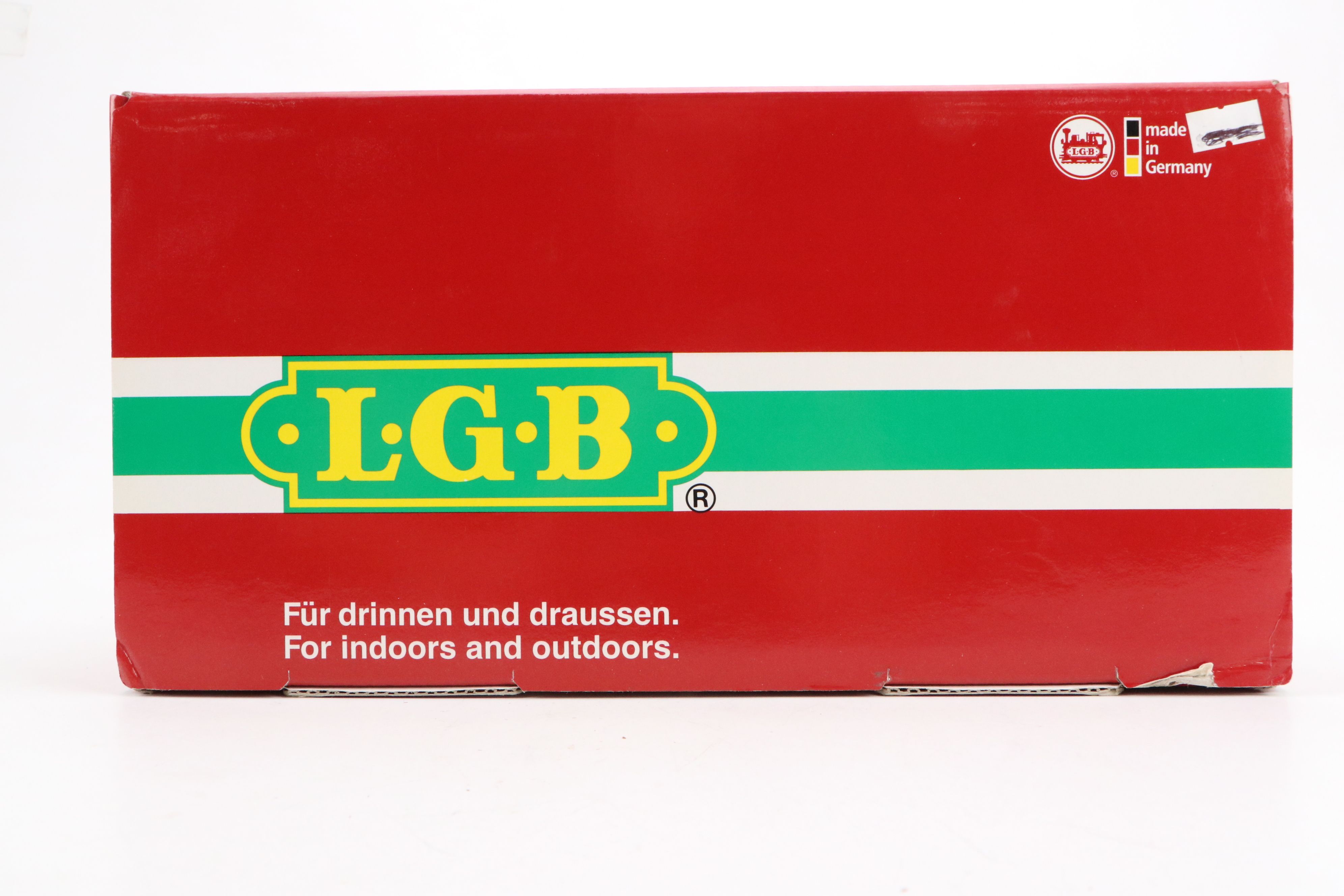 Vintage Lehmann-Gross-Bahn Assorted Track Pieces and Train Car