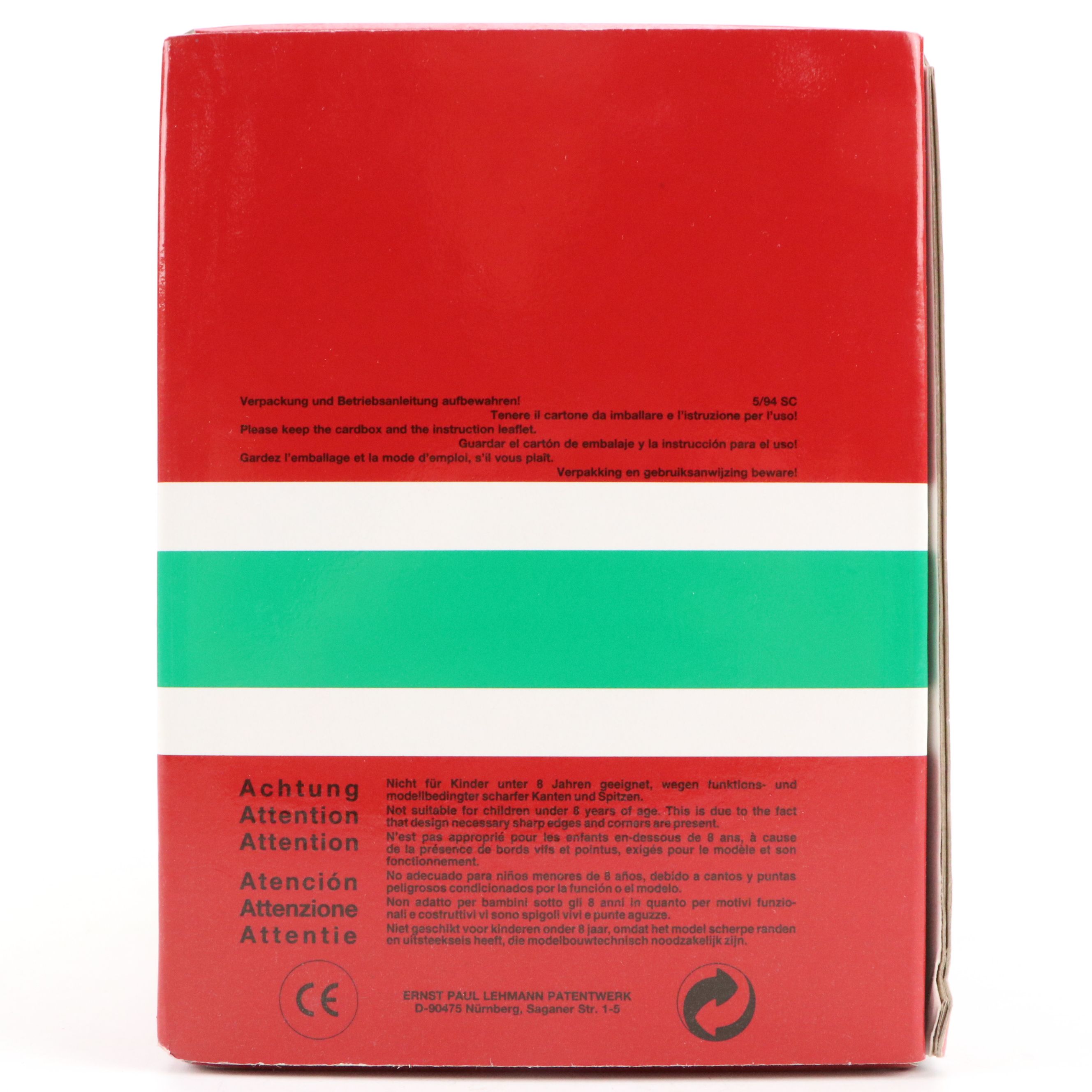 Vintage Lehmann-Gross-Bahn Assorted Track Pieces and Train Car