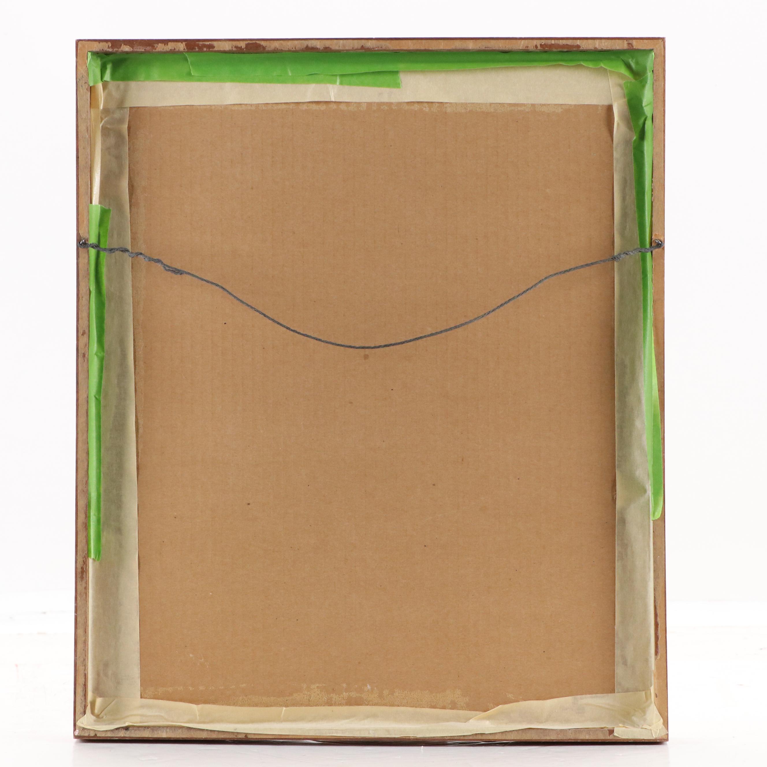 After Peter Paul Rubens Offset Lithograph "Young Woman With Folded Hands"