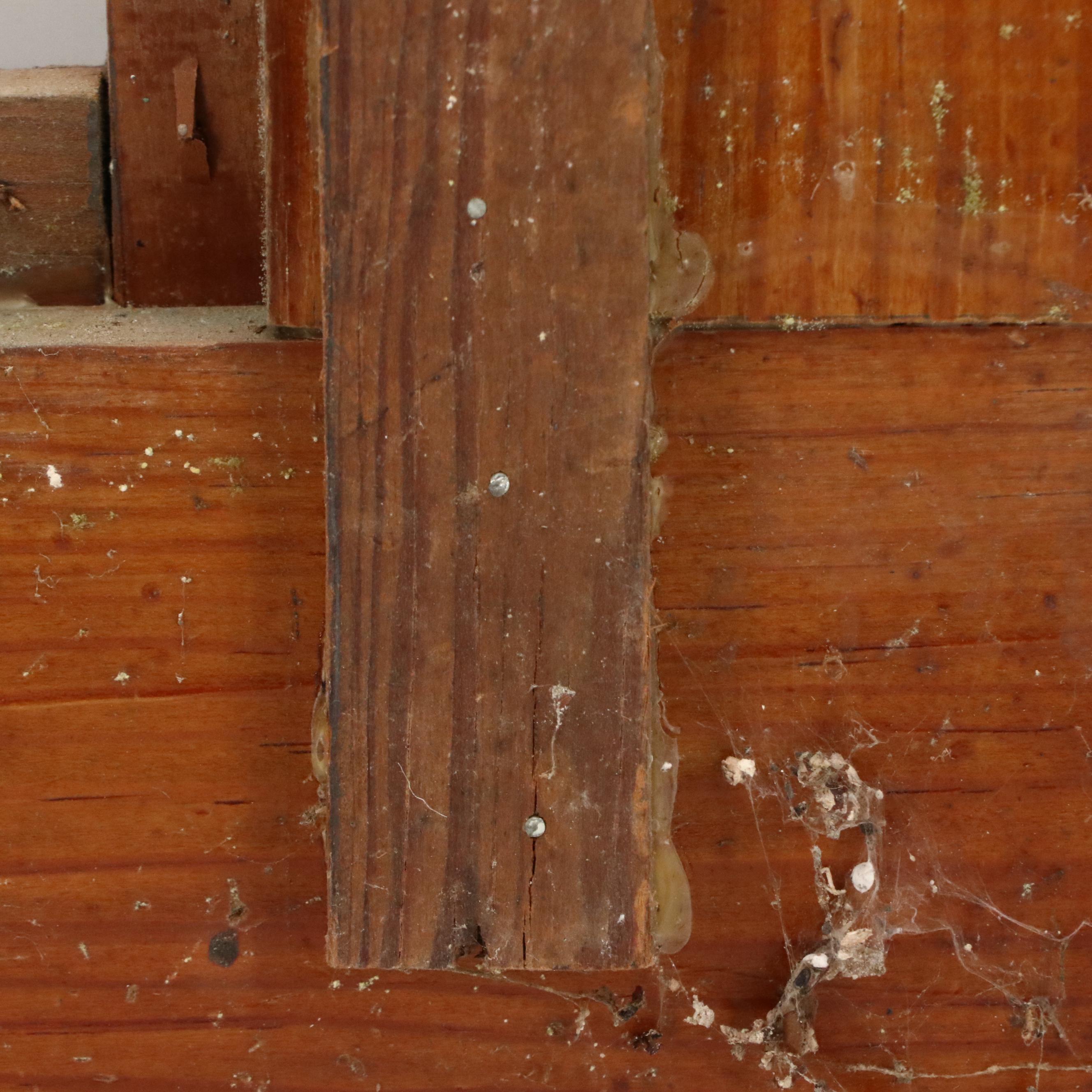 Robert Beaven Handmade Folk Art Found Organic Materials Frame, 20th Century