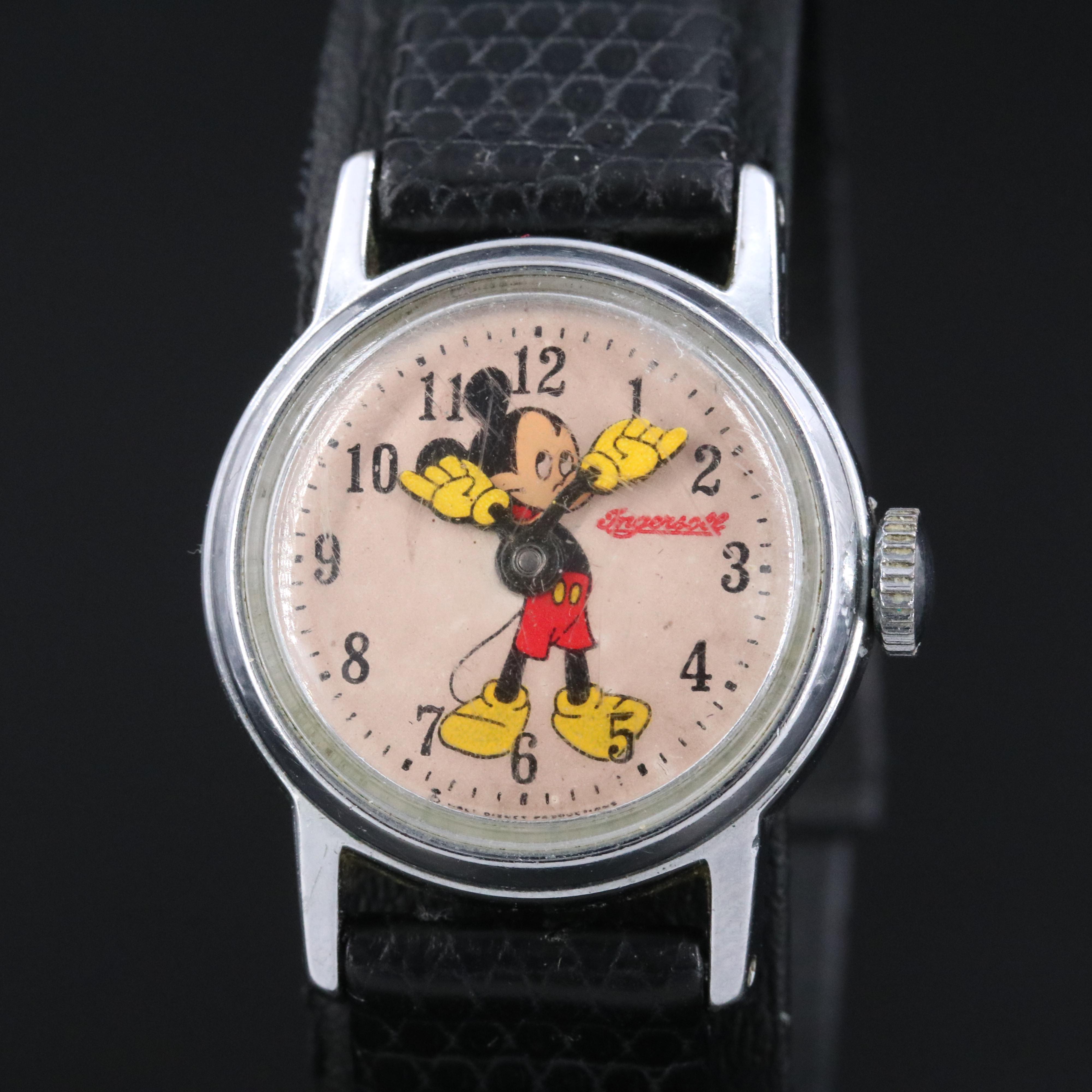 Vintage Ingersoll Mickey Mouse Watch