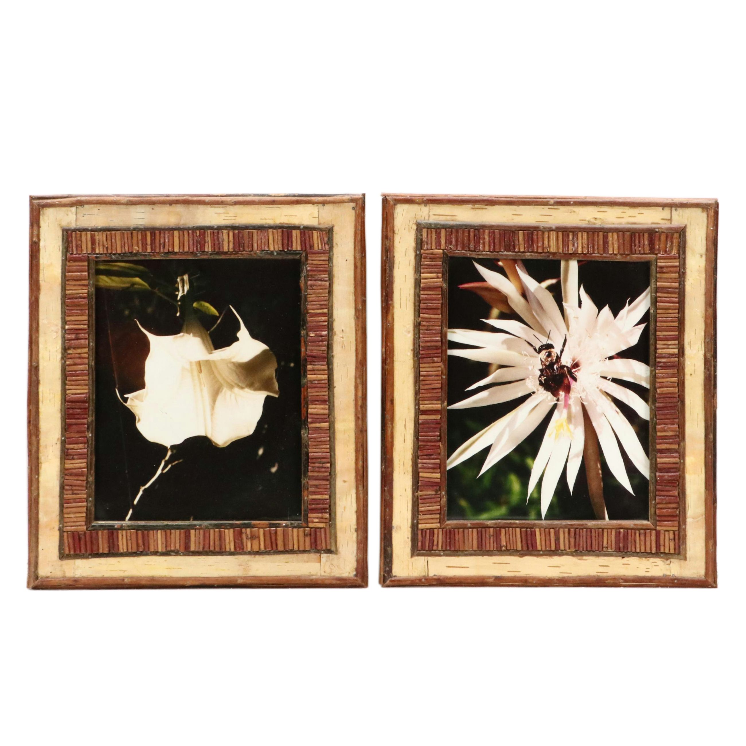 Robert Beaven Folk Art Handmade Wood Frames, 20th Century