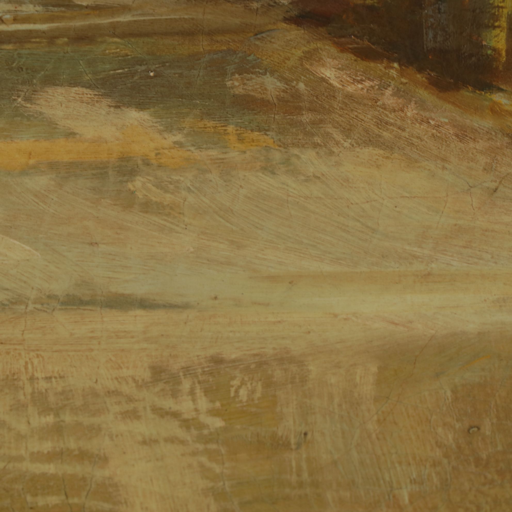 Impressionist Still Life Oil Painting of a Maximalist Interior Room