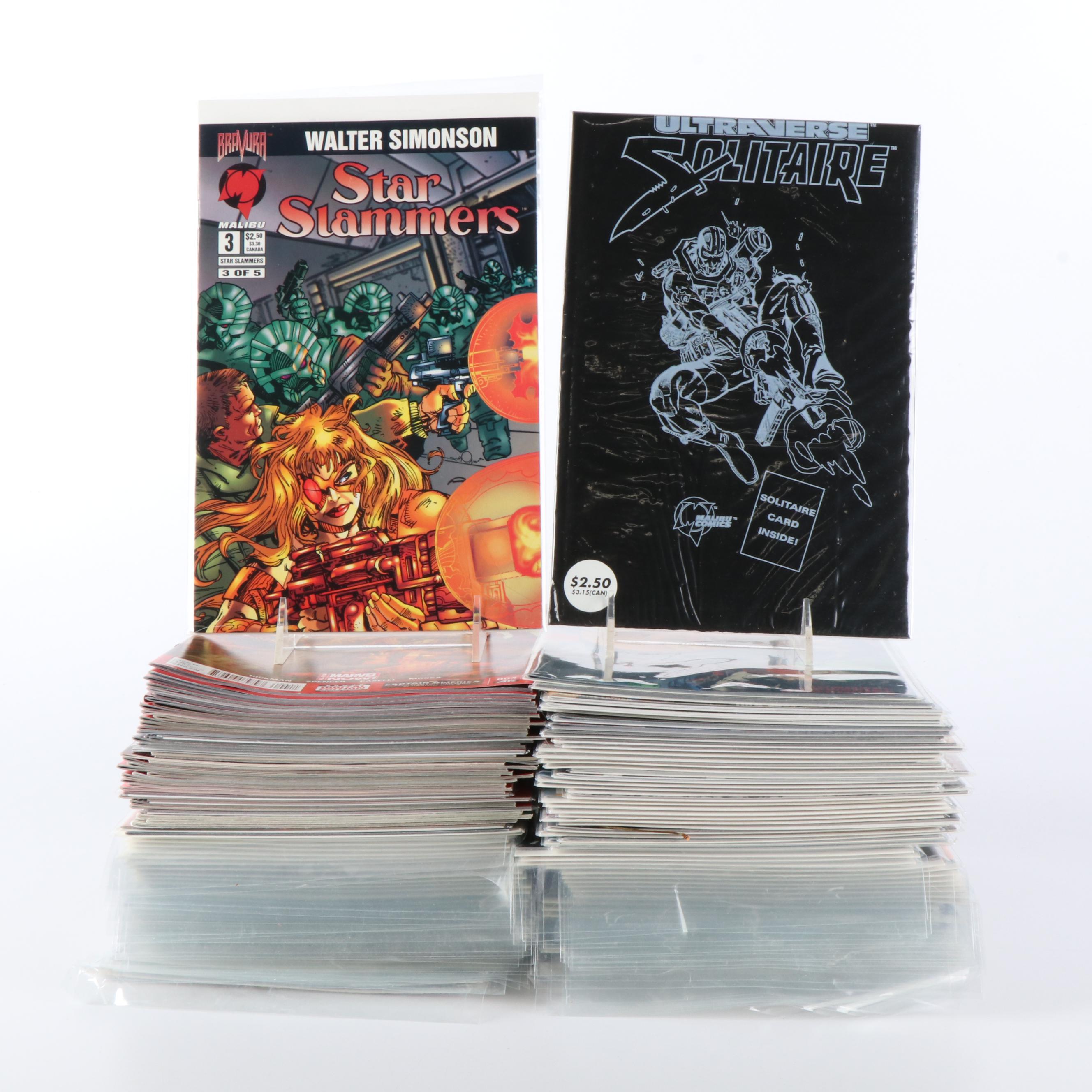 150+ Modern Age Comics Including "The Avengers", "Kabuki" and "Ultraforce"