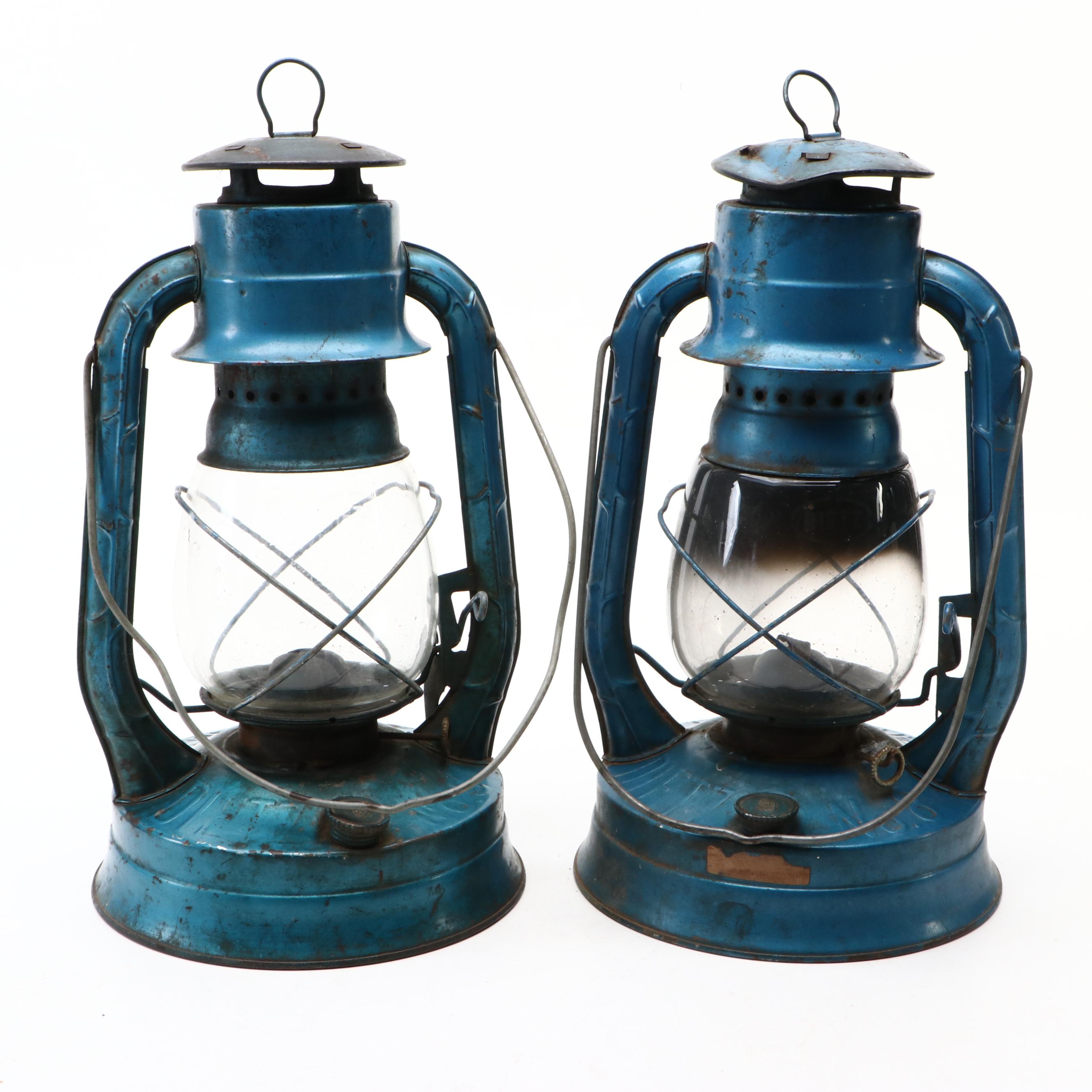 Vintage Dietz "Air Pilot" Oil Lanterns