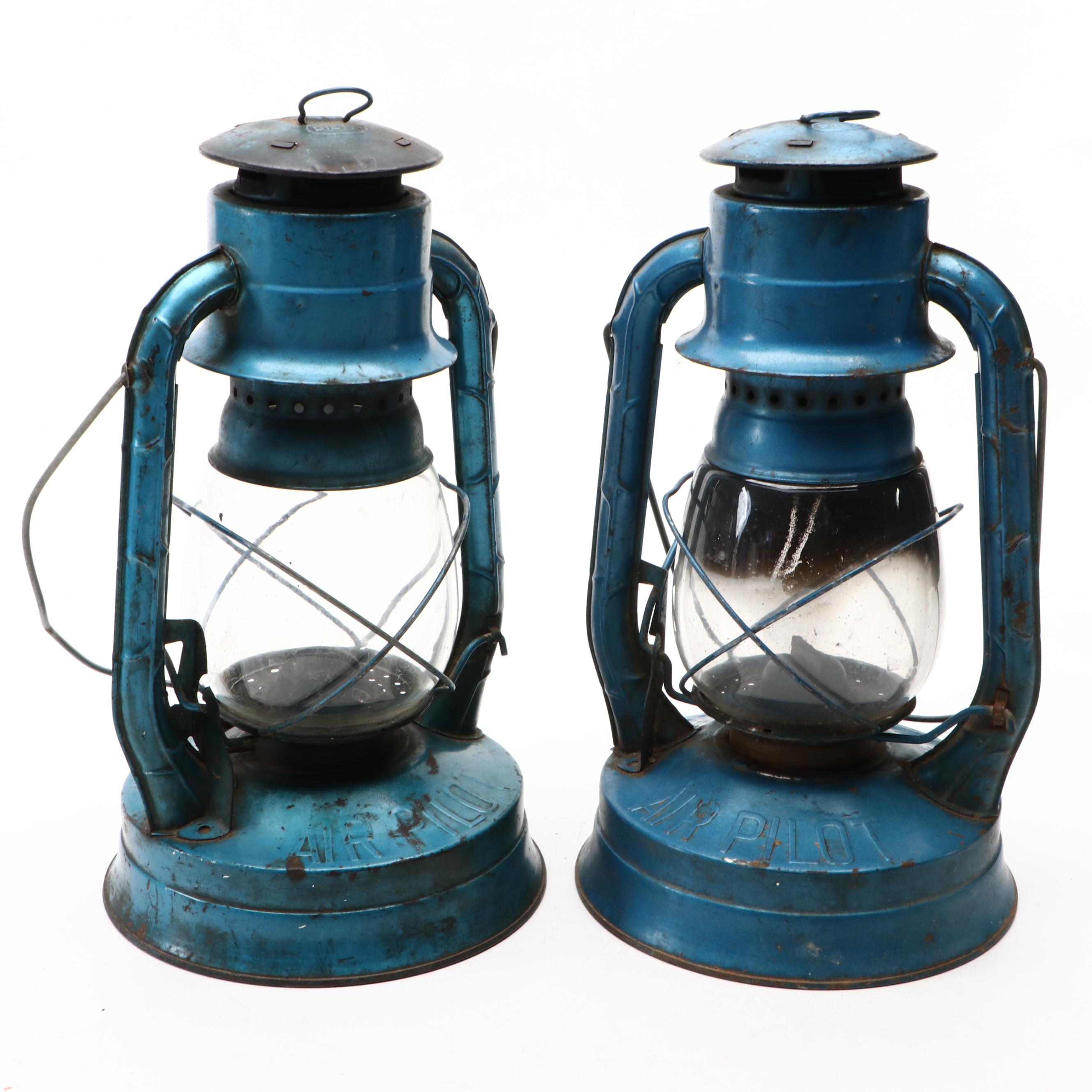 Vintage Dietz "Air Pilot" Oil Lanterns