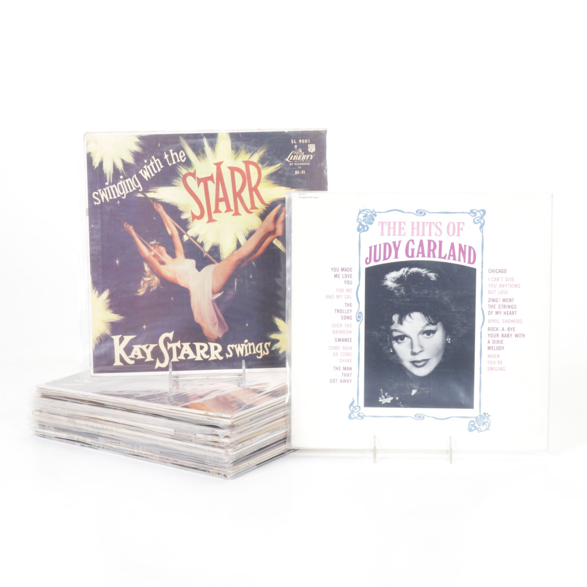 Kay Starr, Judy Garland, Marilyn Monroe and More Vinyl Record Albums