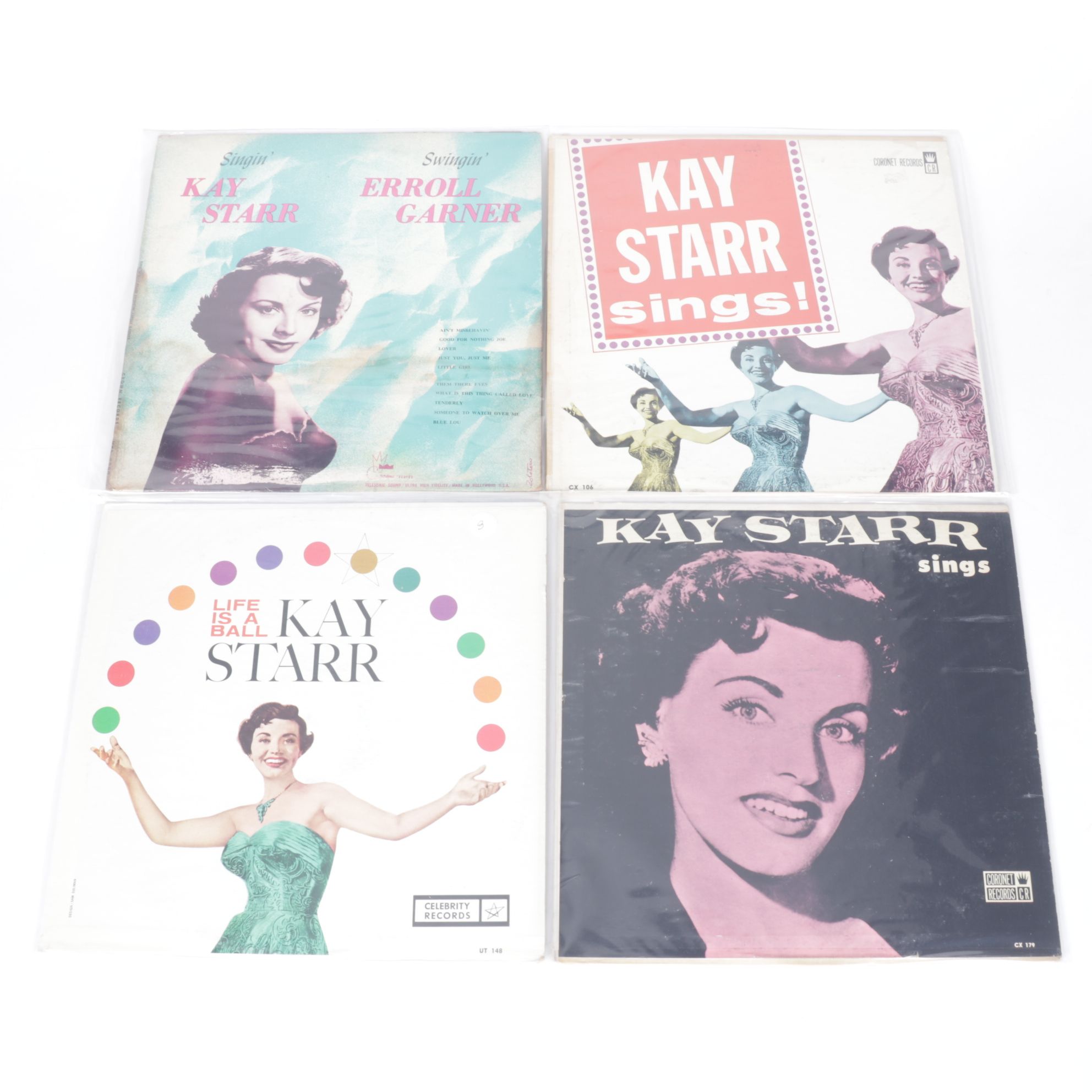 Kay Starr, Judy Garland, Marilyn Monroe and More Vinyl Record Albums