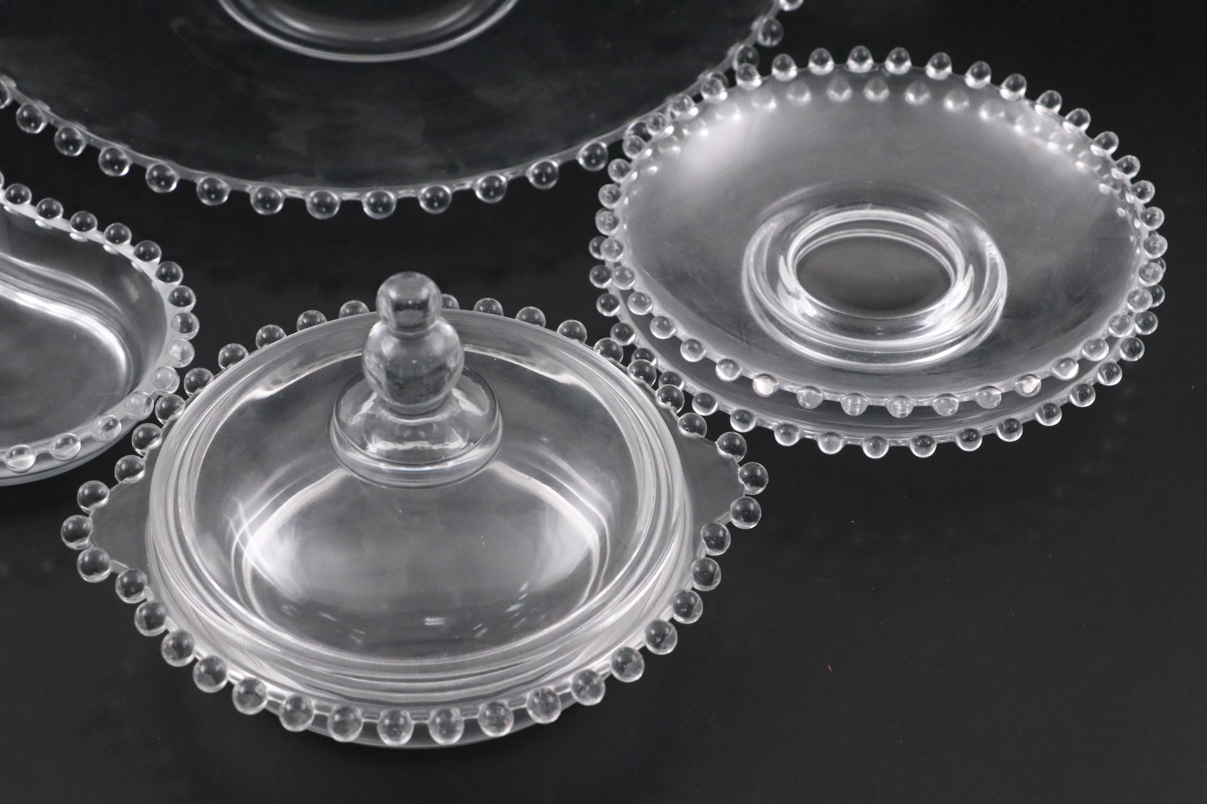 Imperial Glass "Candlewick" Dinnerware and Table Accessories, 1936–1984