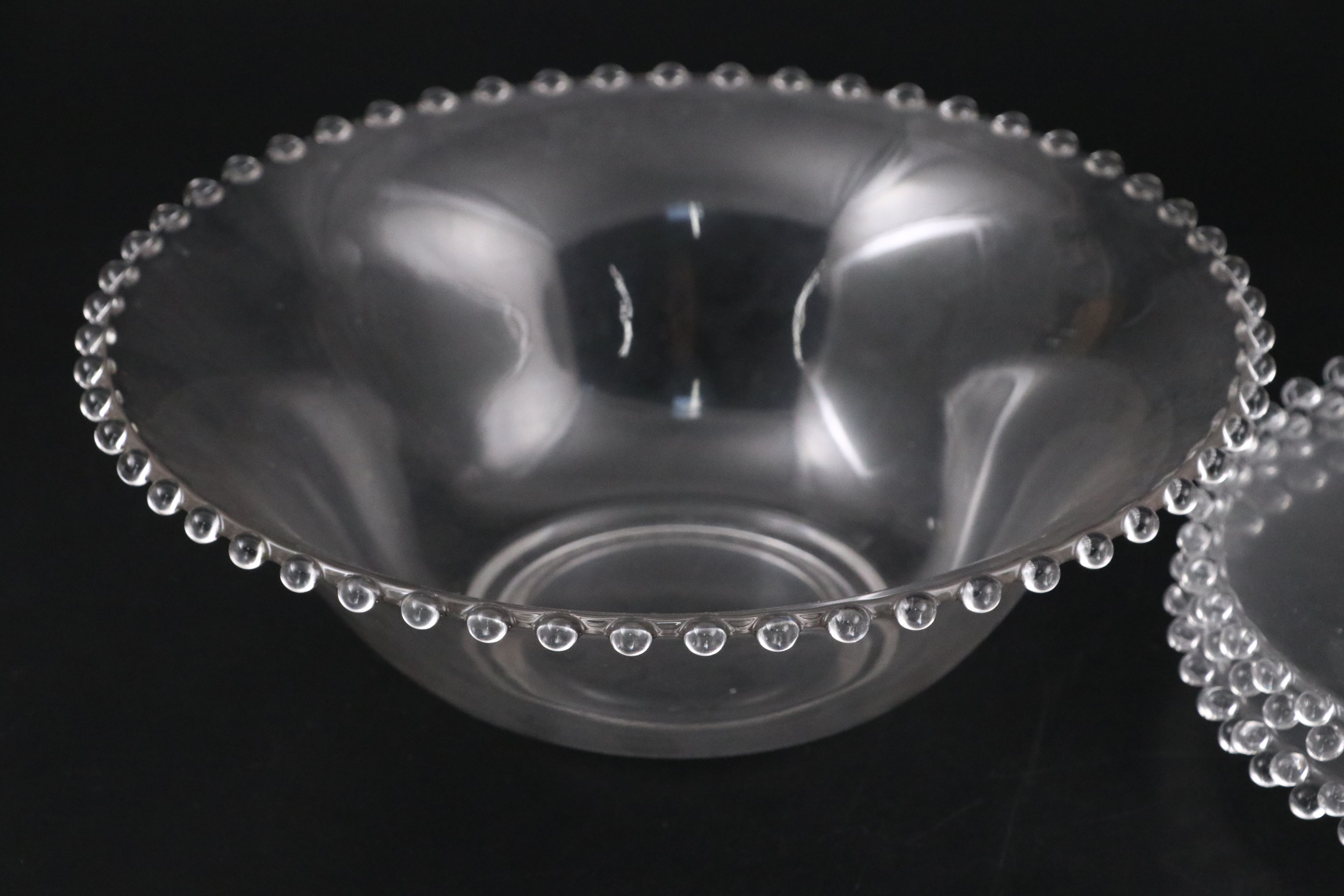 Imperial Glass "Candlewick" Dinnerware and Table Accessories, 1936–1984