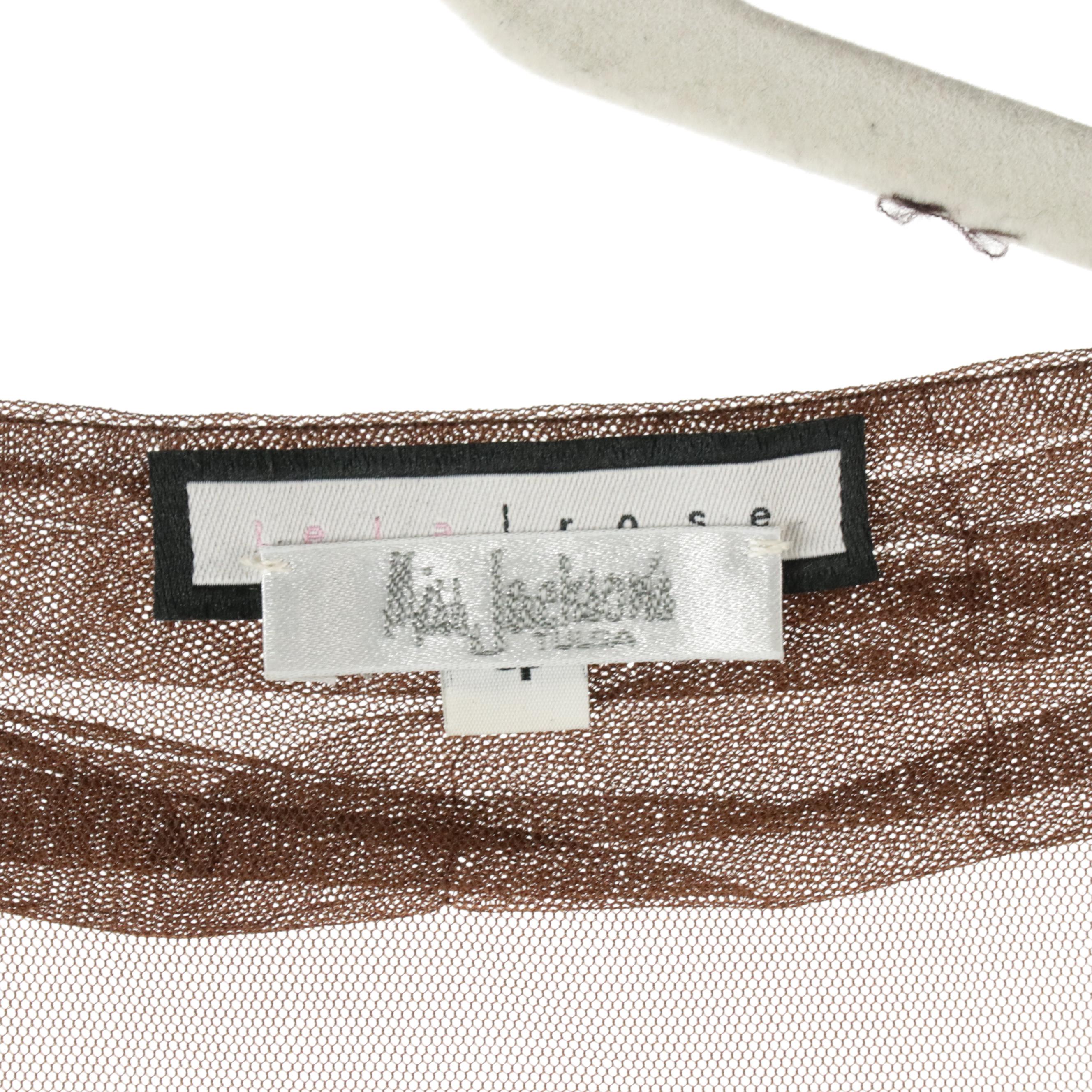 Lela Rose Feathered Sleeveless Dress, Ann Taylor Blouse & Garfield Marks Skirt