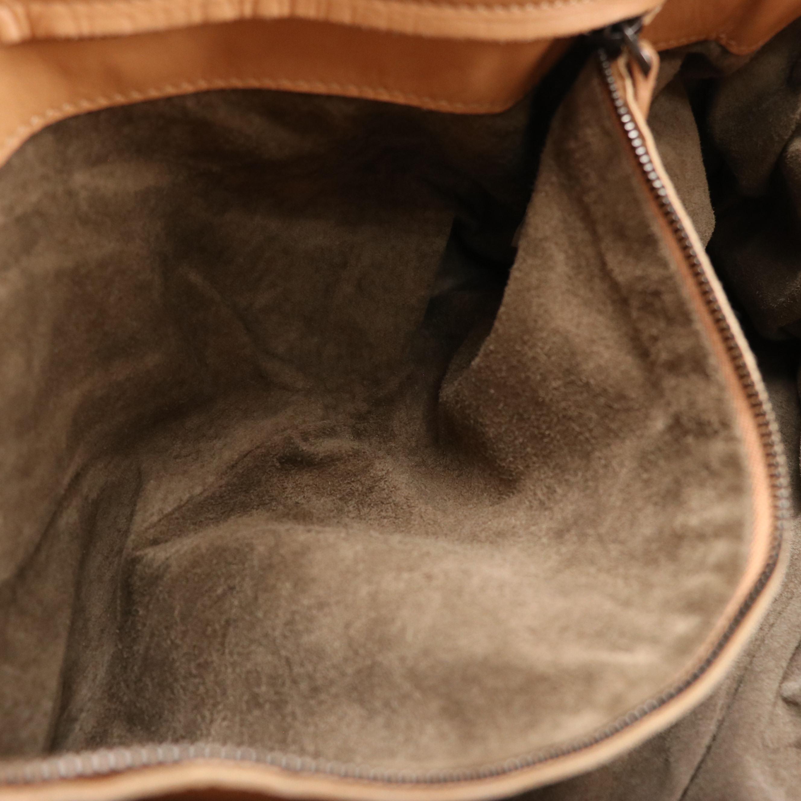 Bottega Veneta Tote Bag in Raised Intrecciato Detail Lambskin Leather