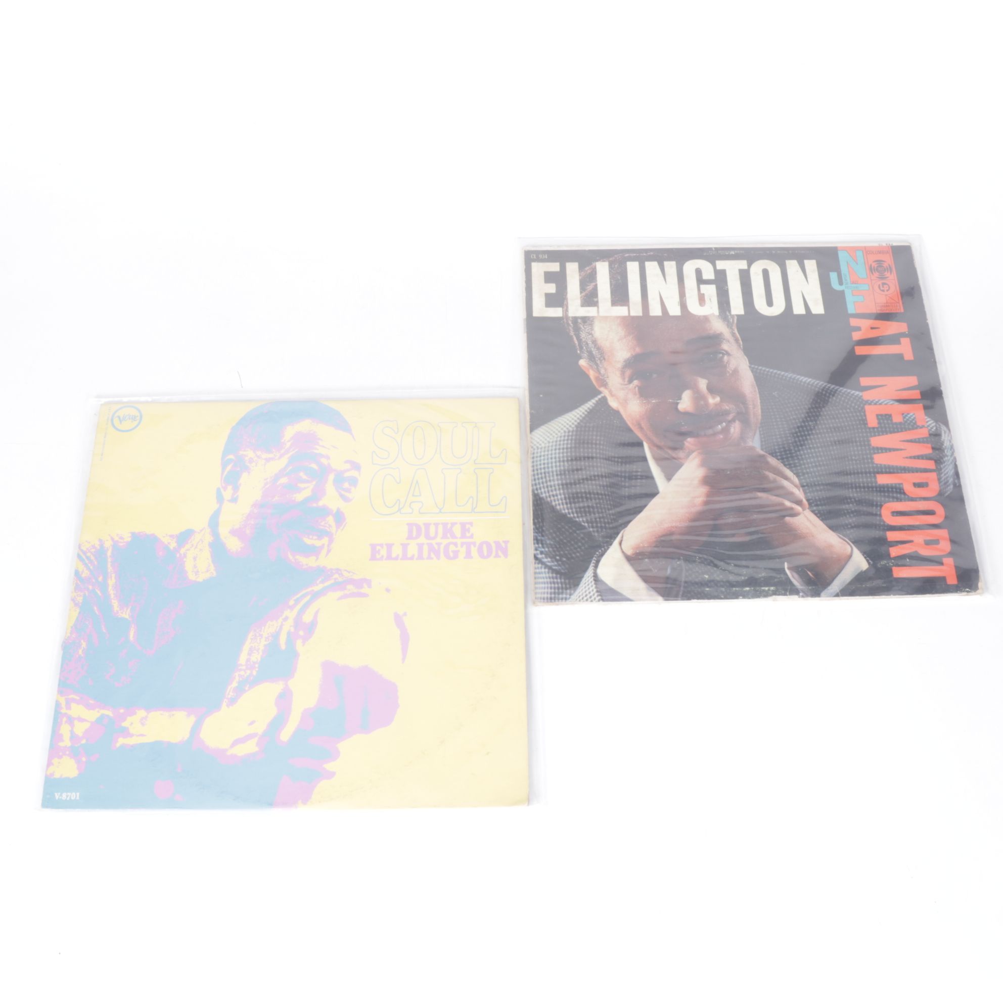 Count Basie, Louis Armstrong & Duke Ellington Vinyl Record Albums