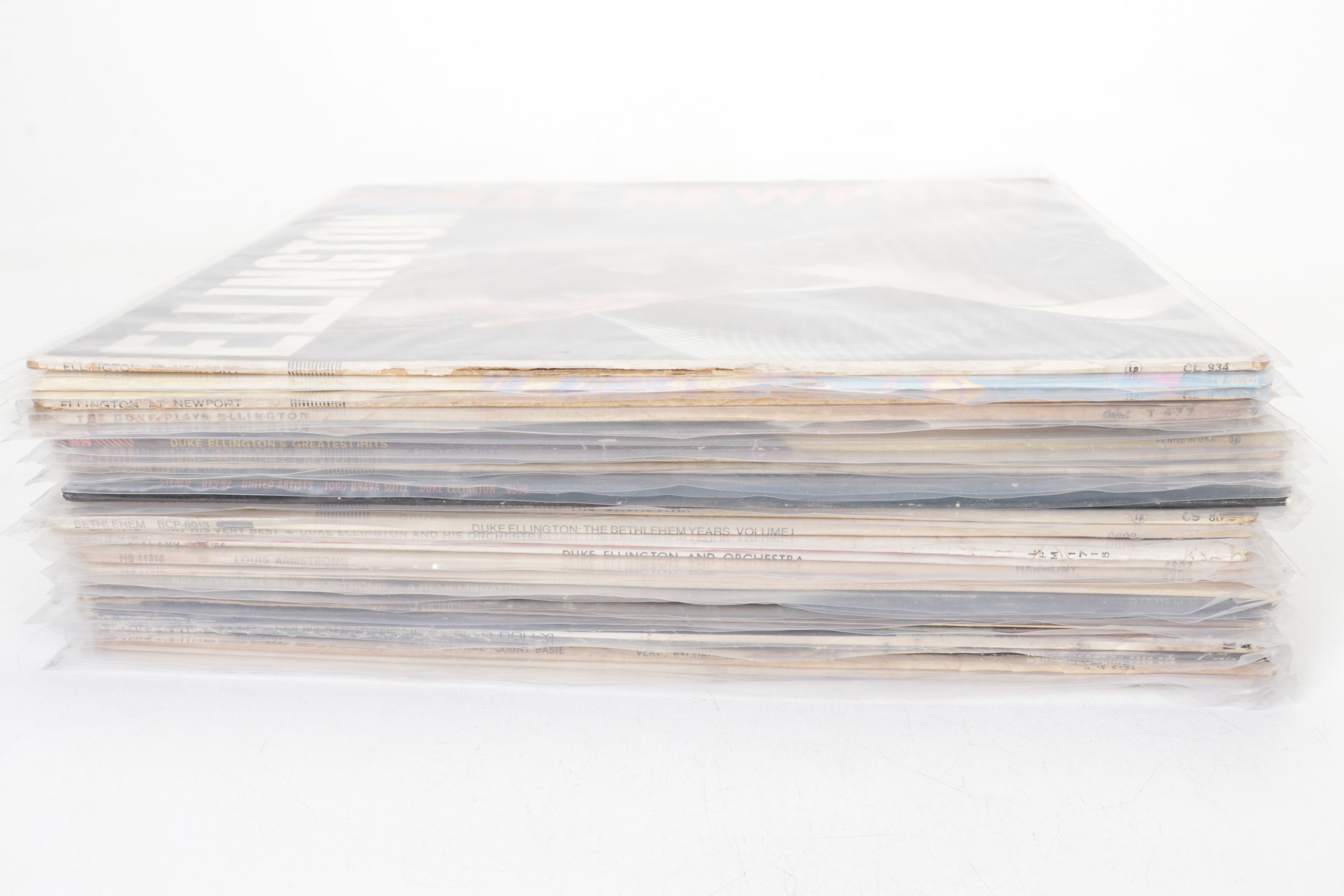 Count Basie, Louis Armstrong & Duke Ellington Vinyl Record Albums