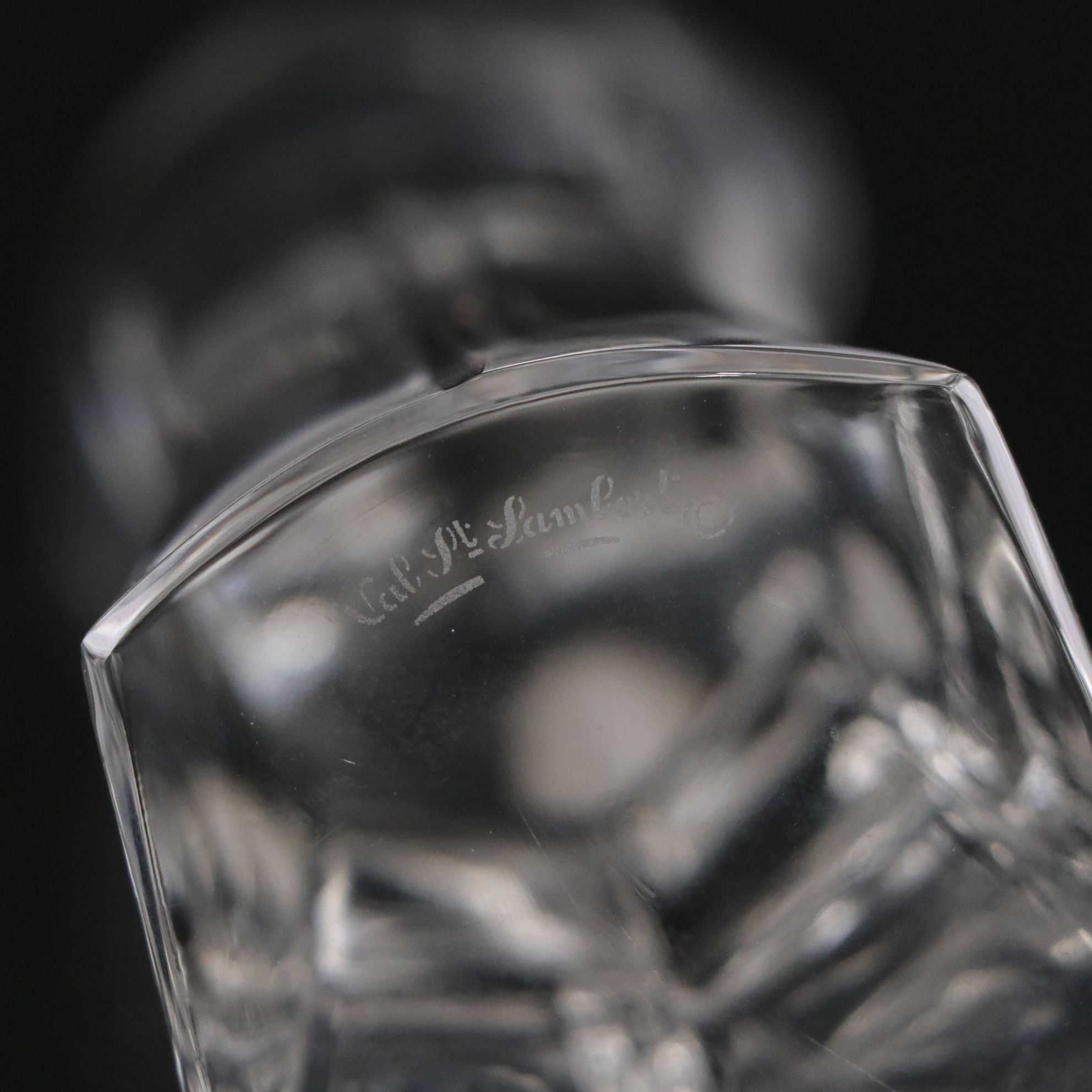 Baccarat Crystal Golf Figurine with Val St. Lambert Madonna and Child Figurine