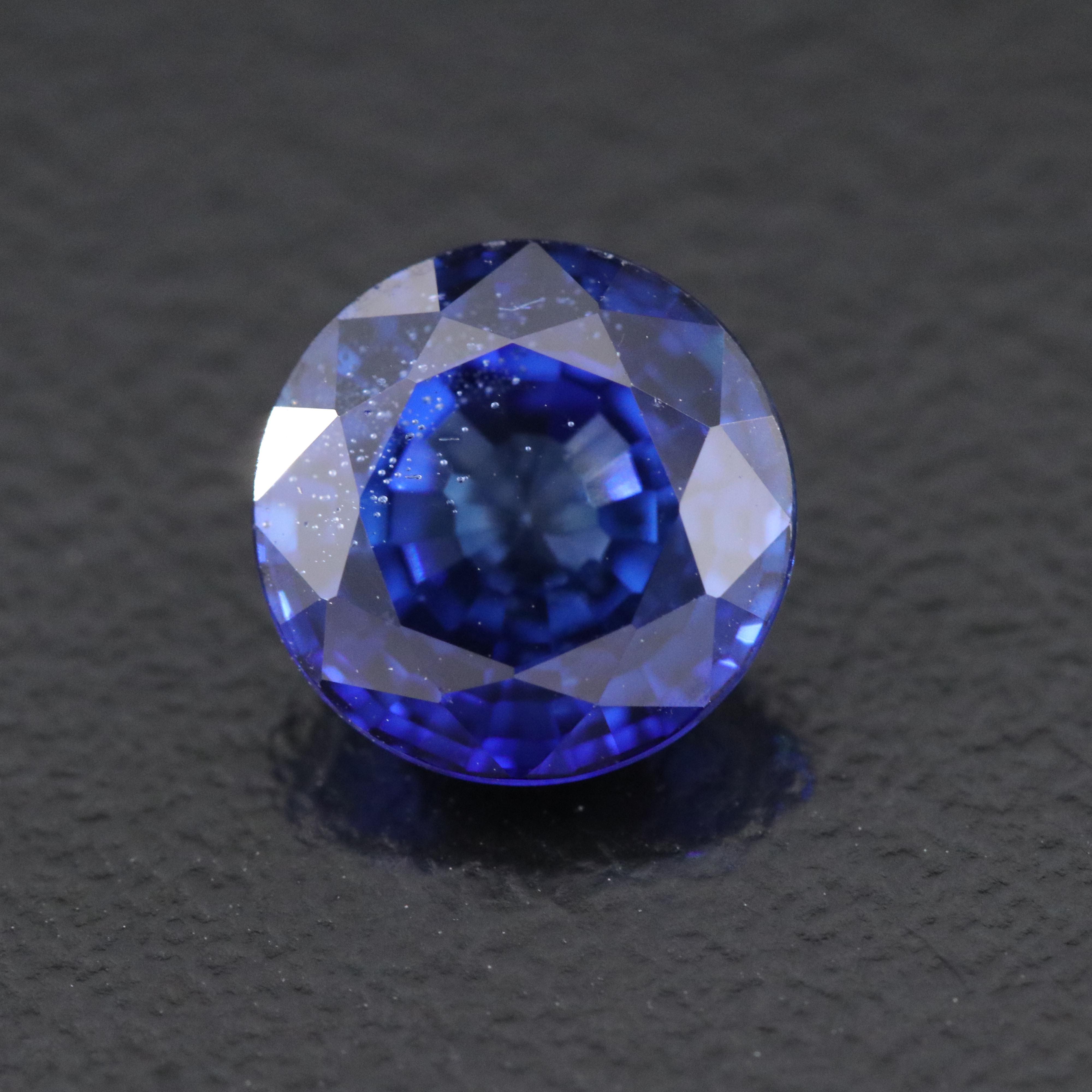 Loose 2.64 CT Lab Grown Sapphire