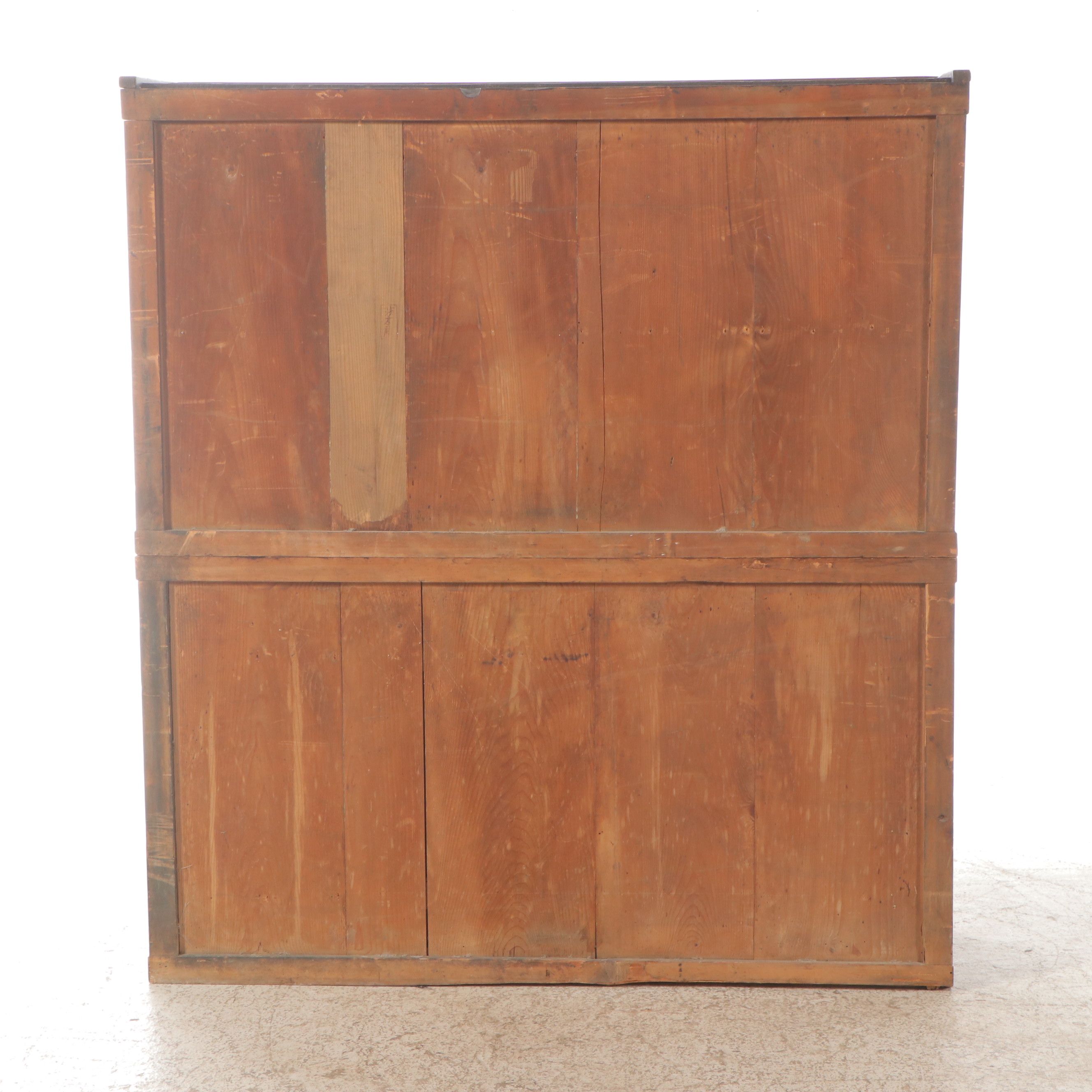 Japanese Wood Mizuya-Dansu Cupboard, Early 20th Century