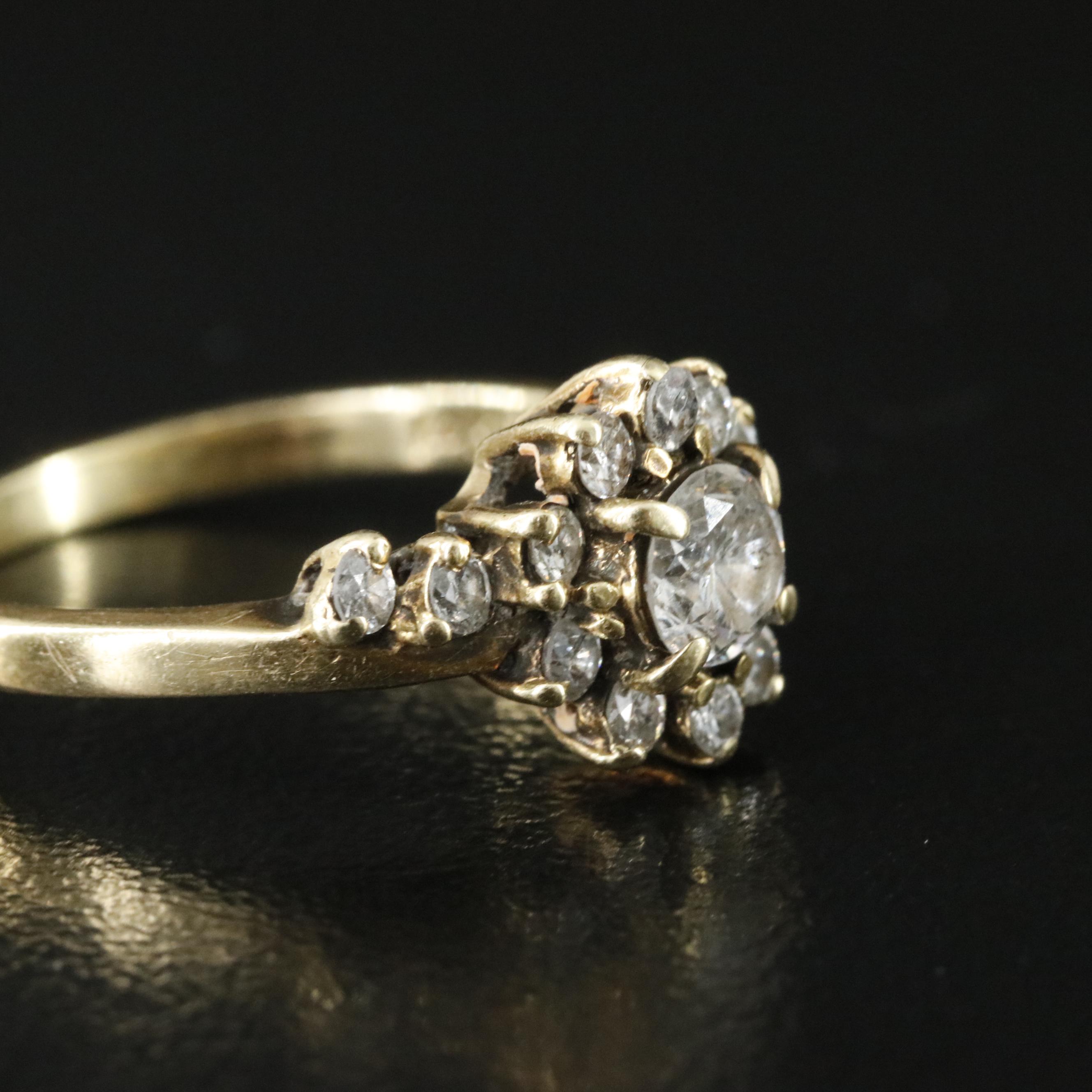 14K 0.68 CTW Diamond Ring