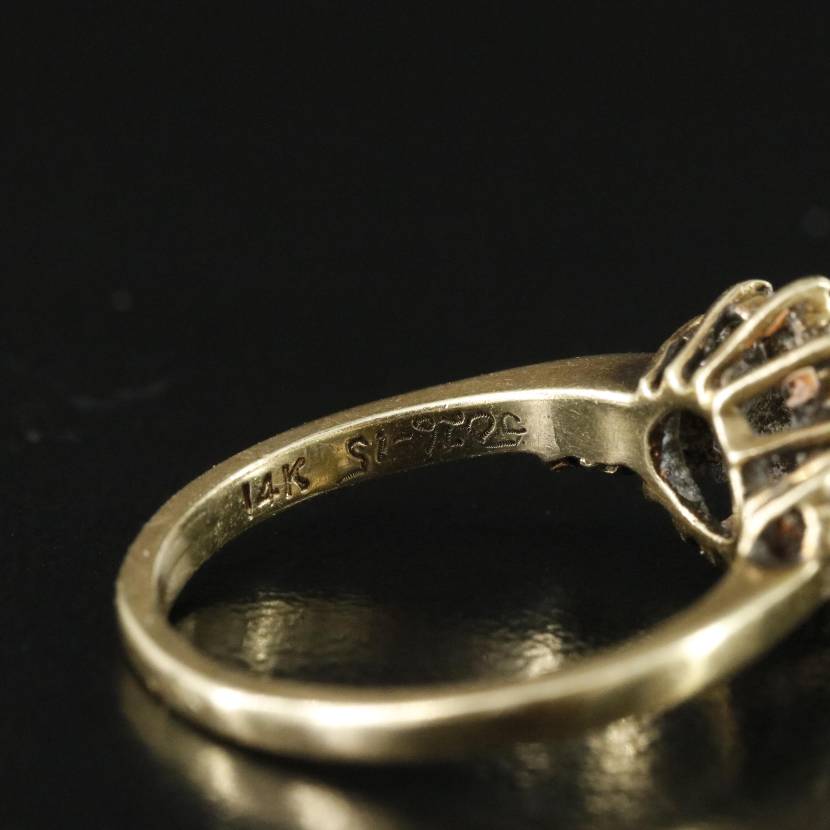 14K 0.68 CTW Diamond Ring