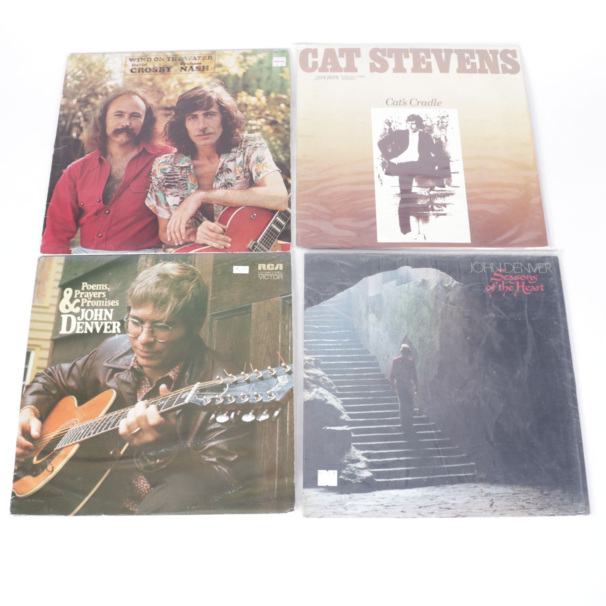 Roy Orbison, John Denver, Simon & Garfunkel and The Beach Boys Vinyl Records