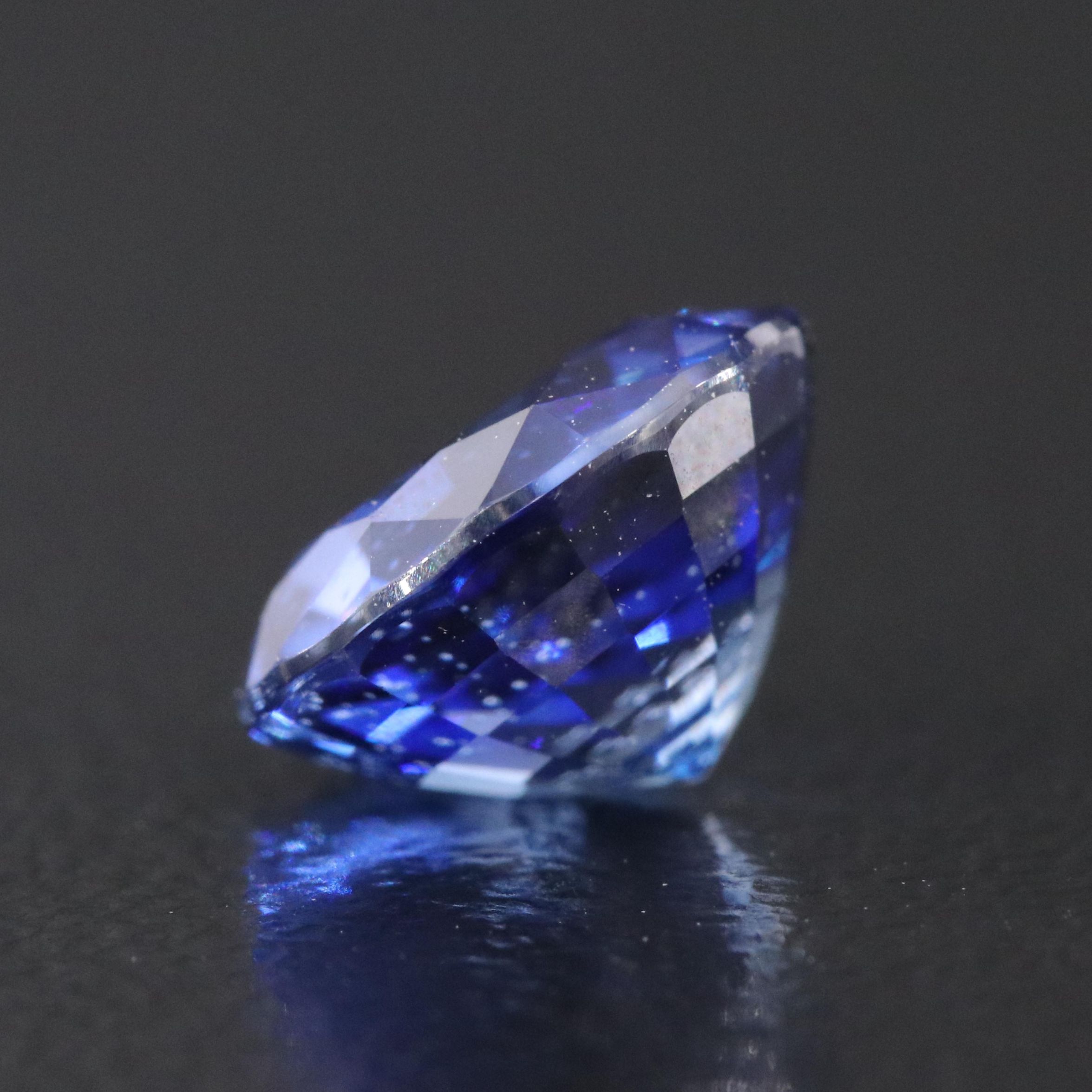 Loose 2.64 CT Lab Grown Sapphire