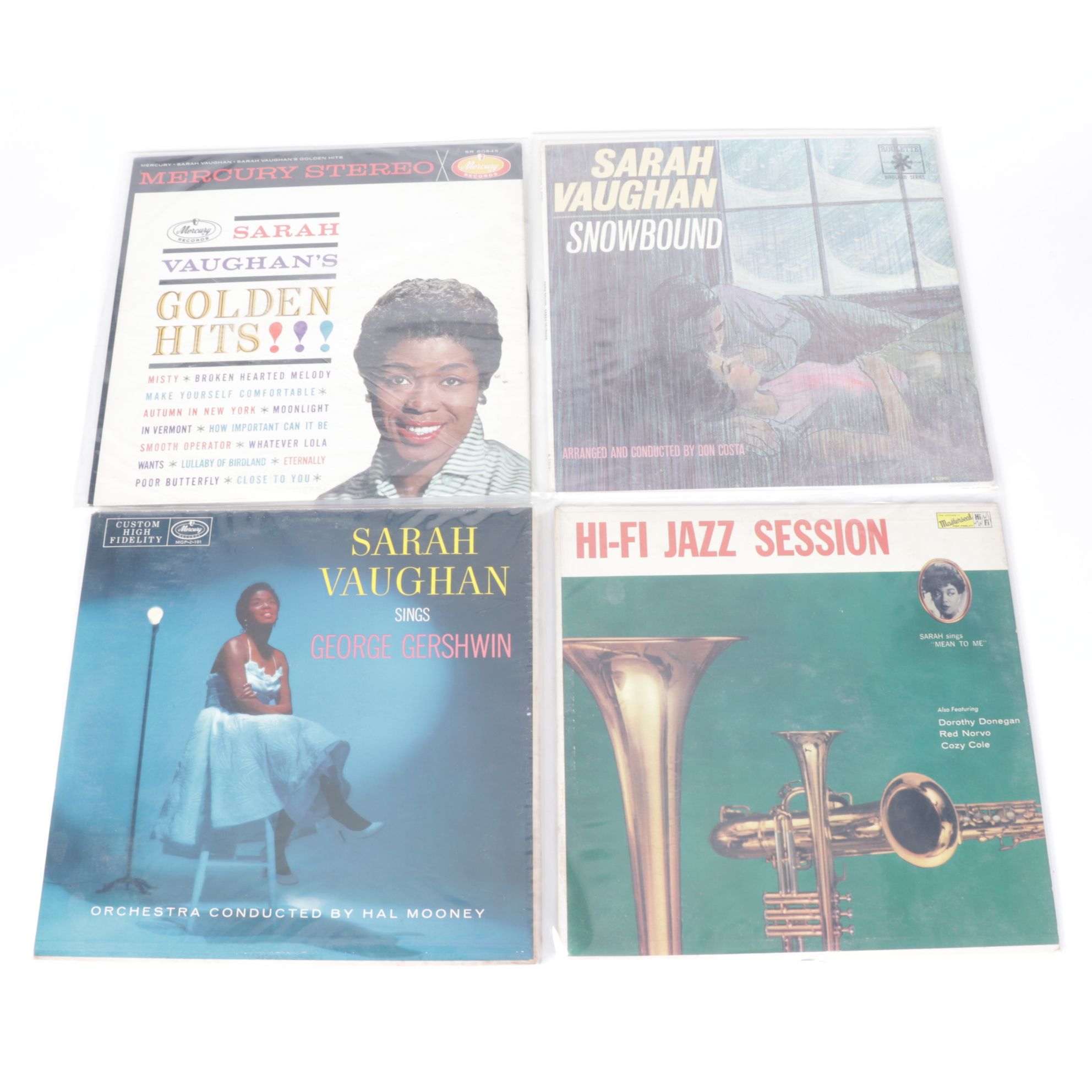 Nancy Wilson, Johnny Mathis & Sarah Vaughan Vinyl Record Albums