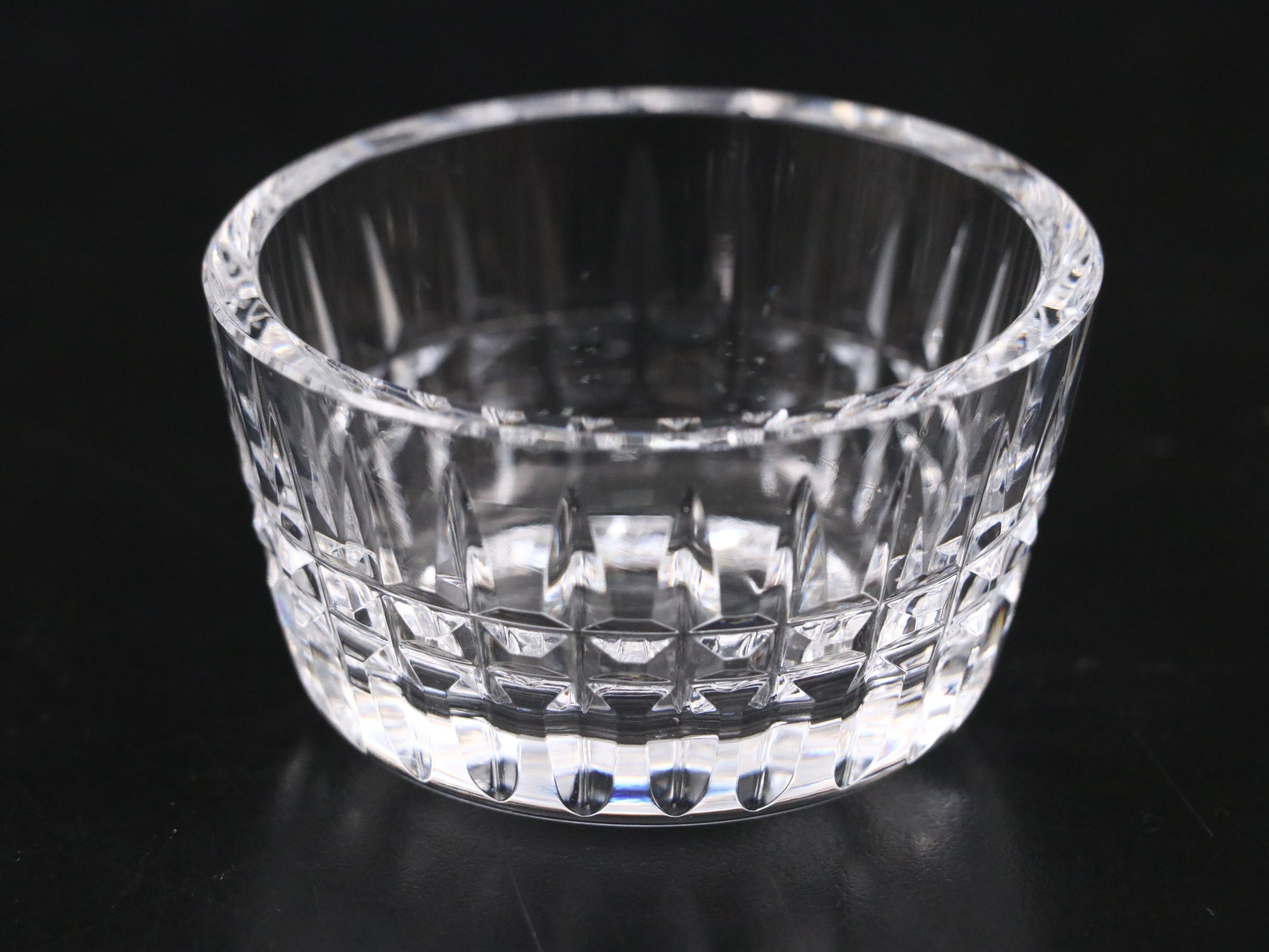 Waterford Crystal Creamer and Vase with Other Crystal Table Accessories