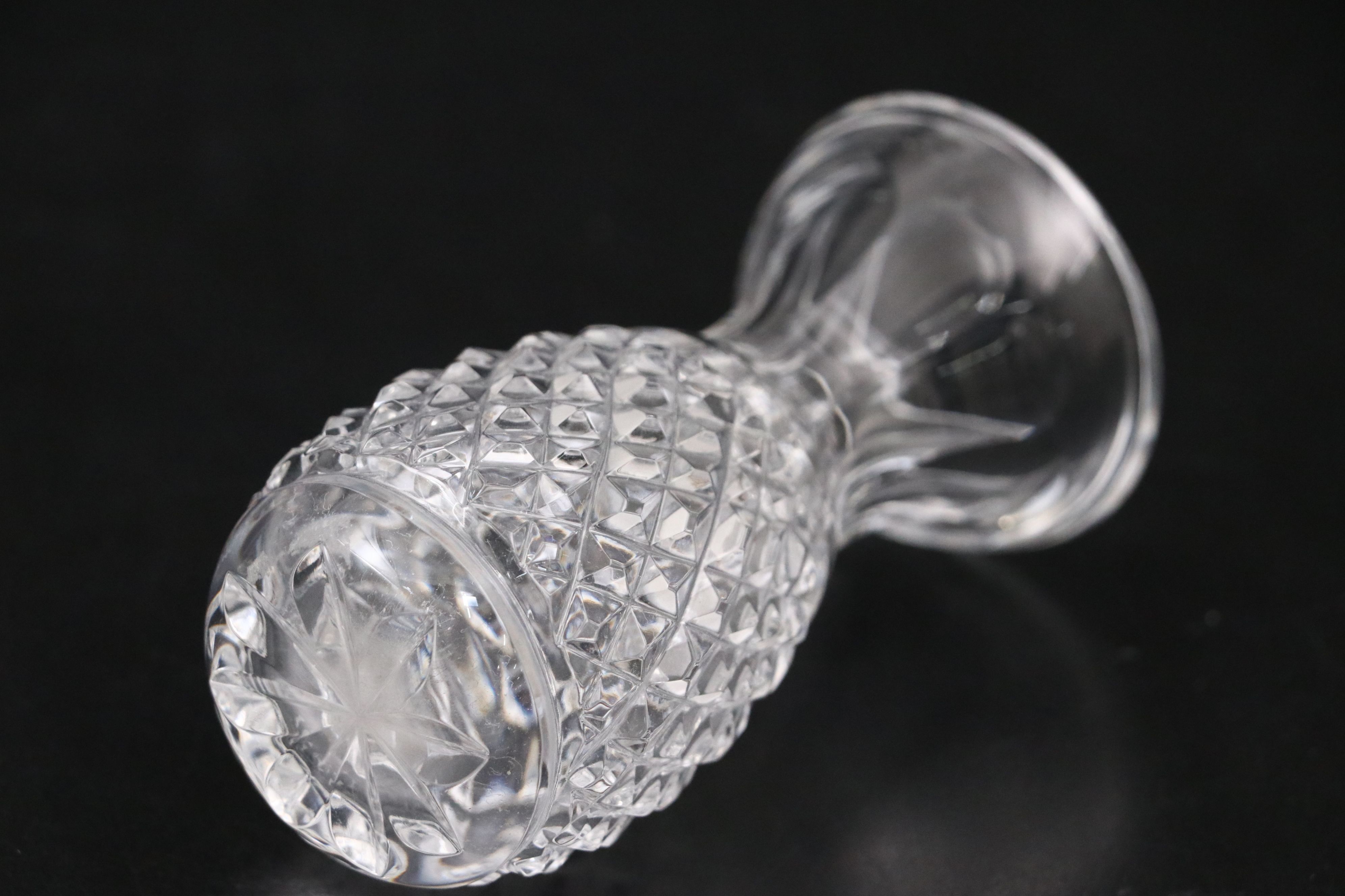 Waterford Crystal Creamer and Vase with Other Crystal Table Accessories