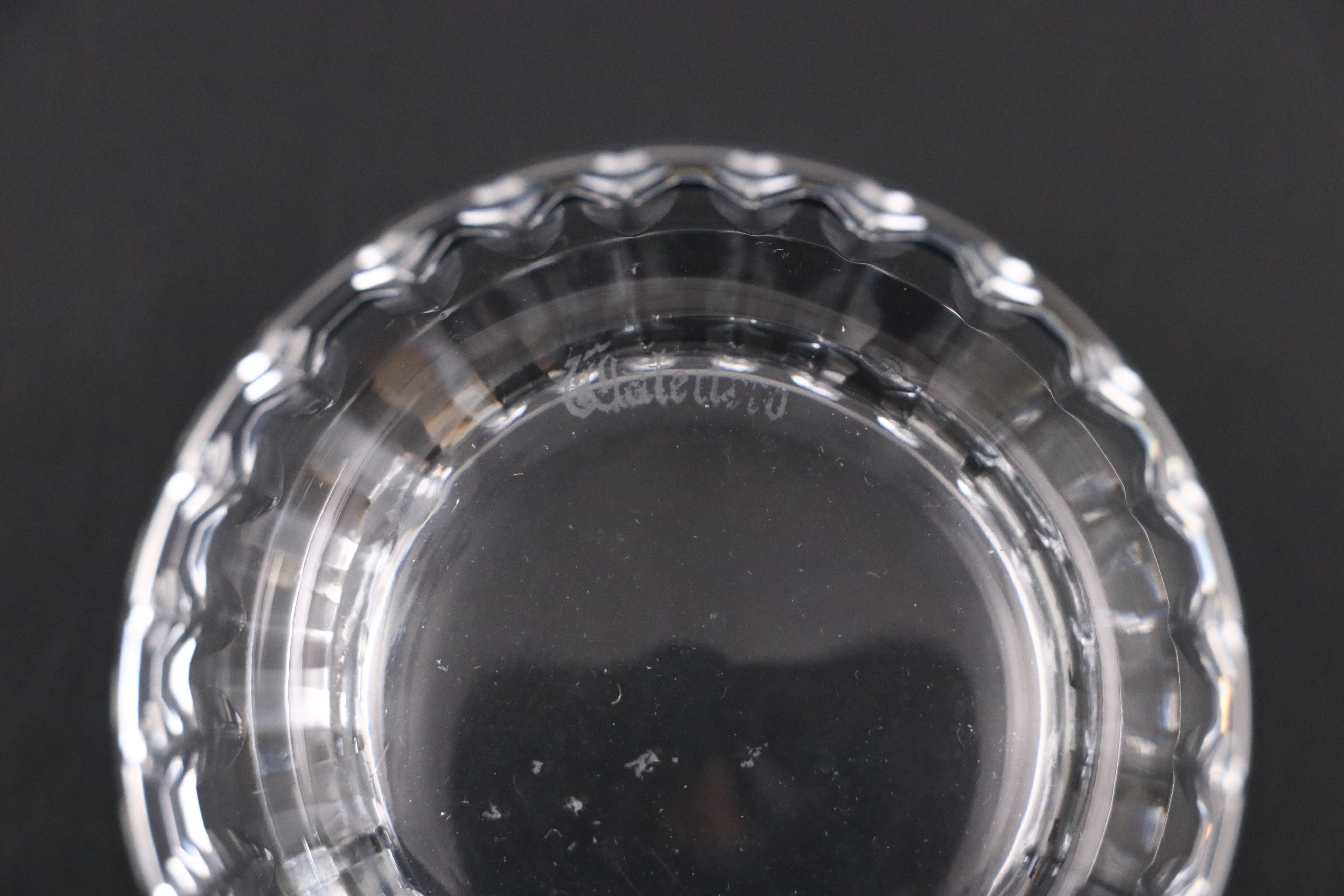 Waterford Crystal Creamer and Vase with Other Crystal Table Accessories