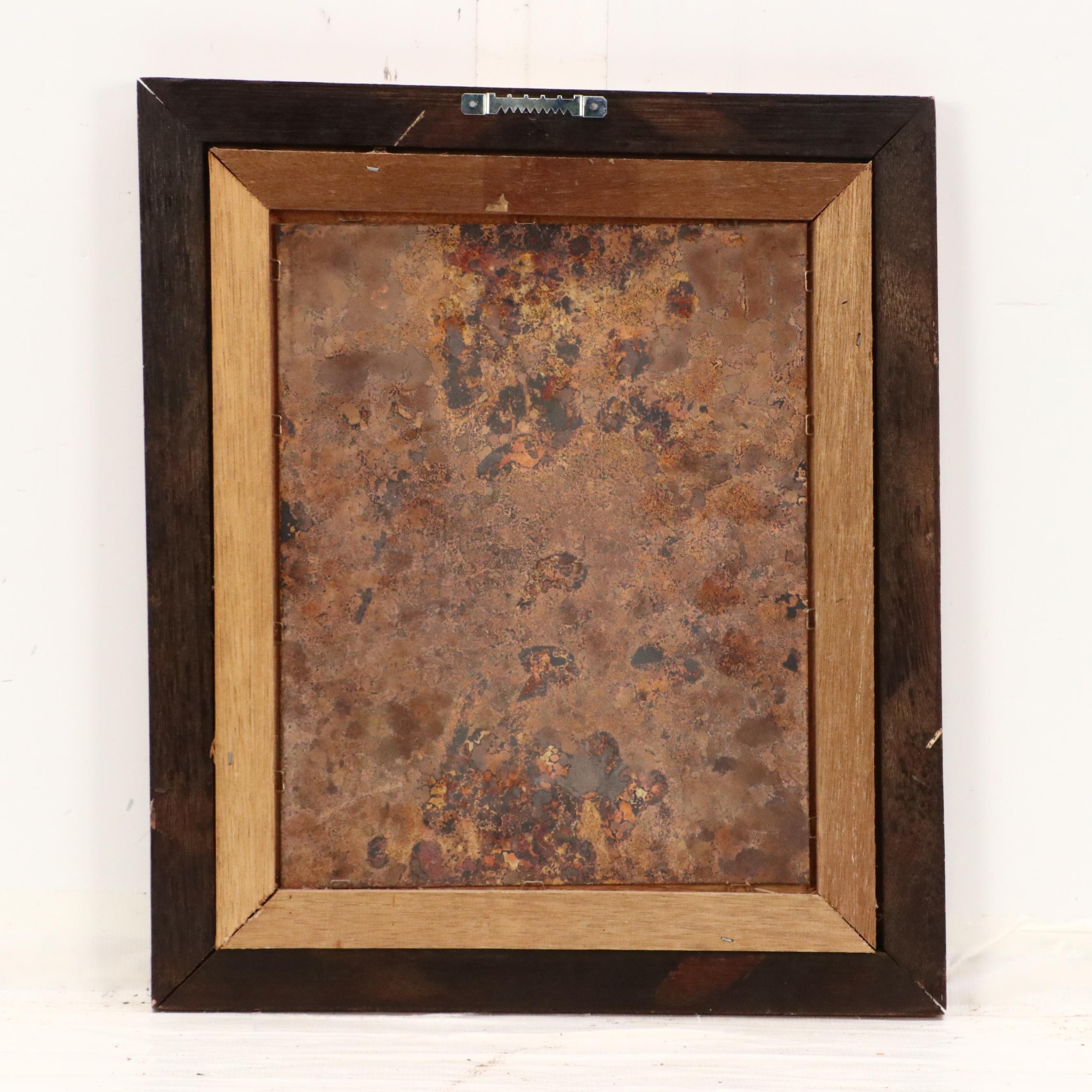 Embossed Enamel Painting After Pablo Picasso "La Ronde de la Jeunesse"