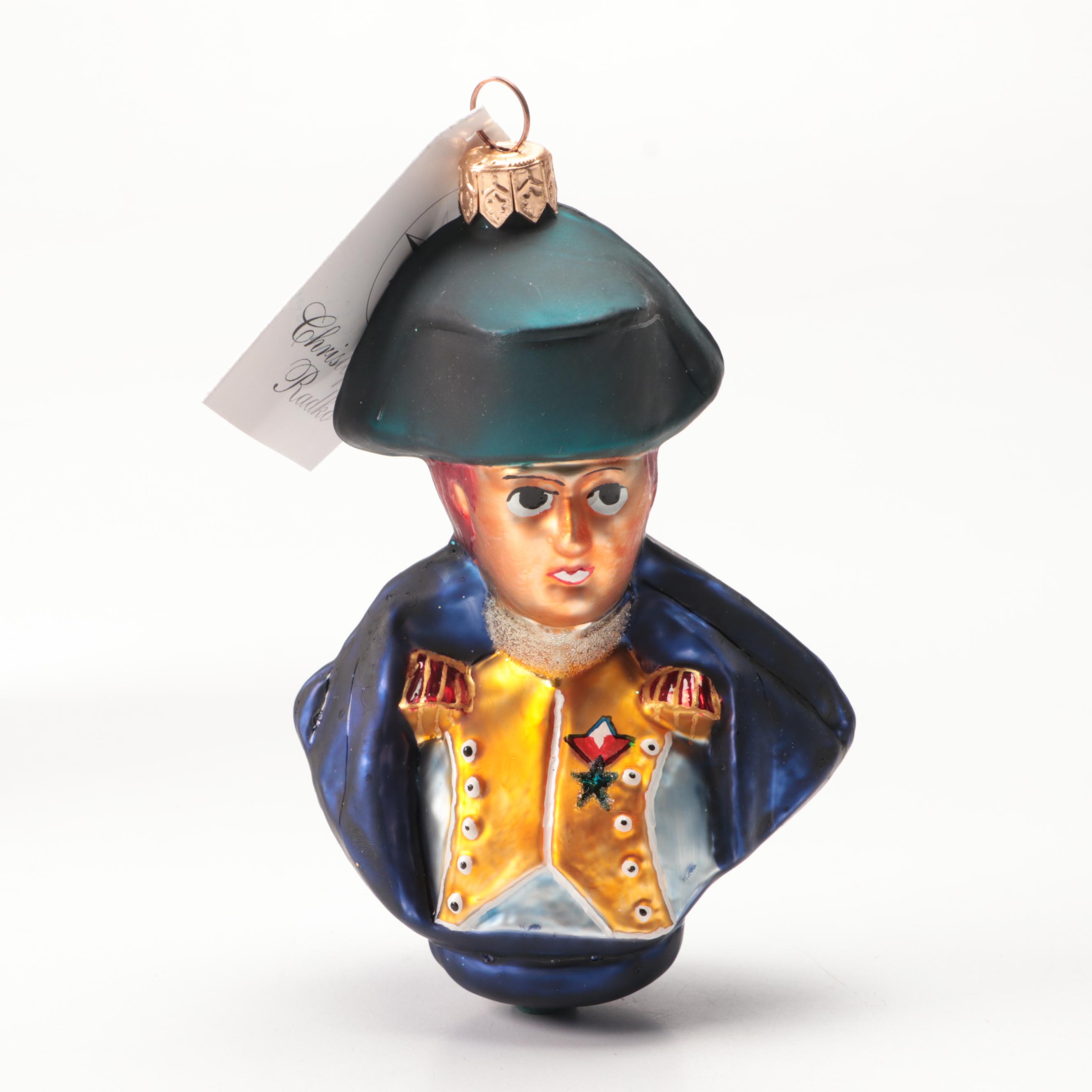 Christopher Radko "Downhill Mickey" and More Mold-Blown Glass Ornaments