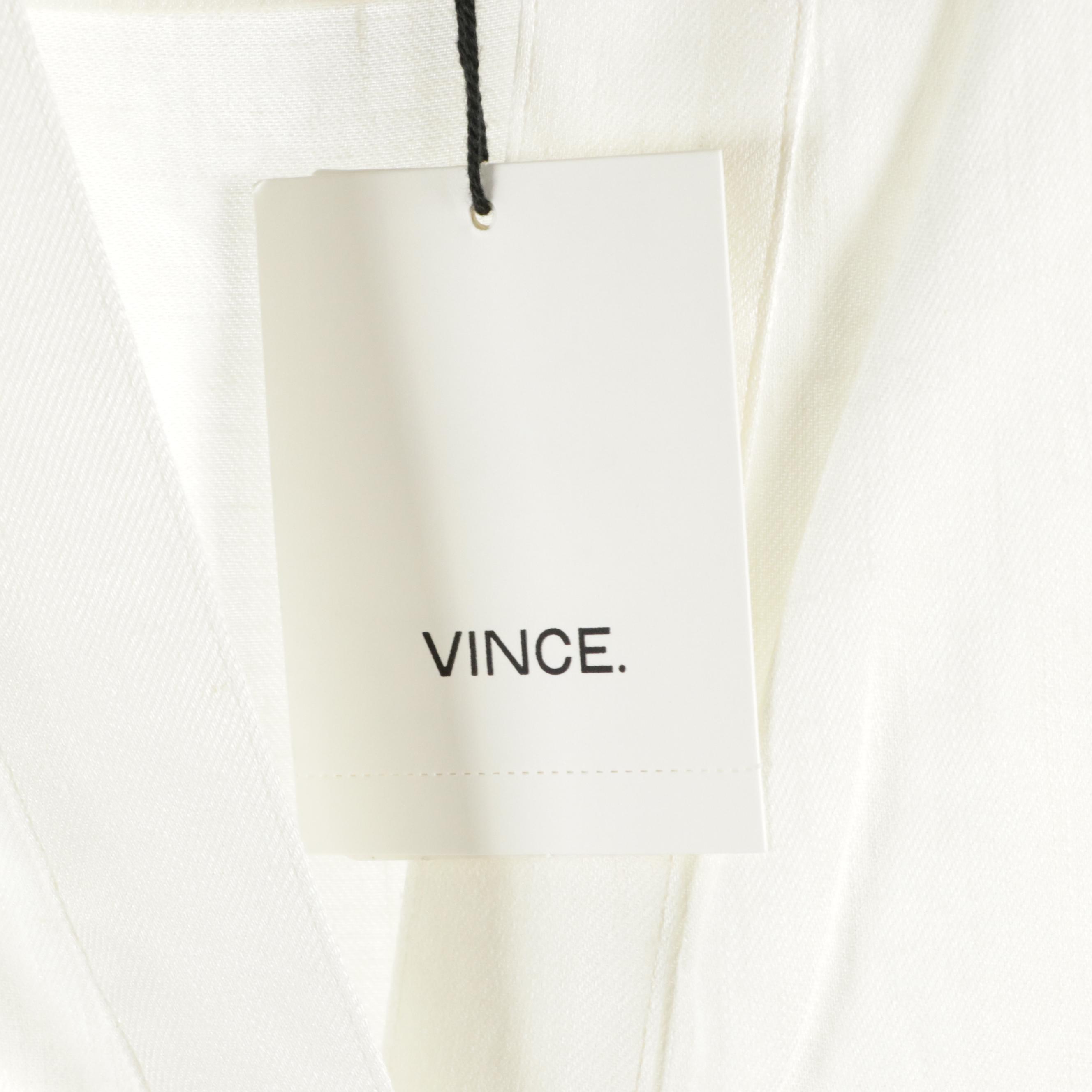 Vince White Linen Maxi Shirt Dress & Midi Skirt, Helmut Lang Leather & Other Top